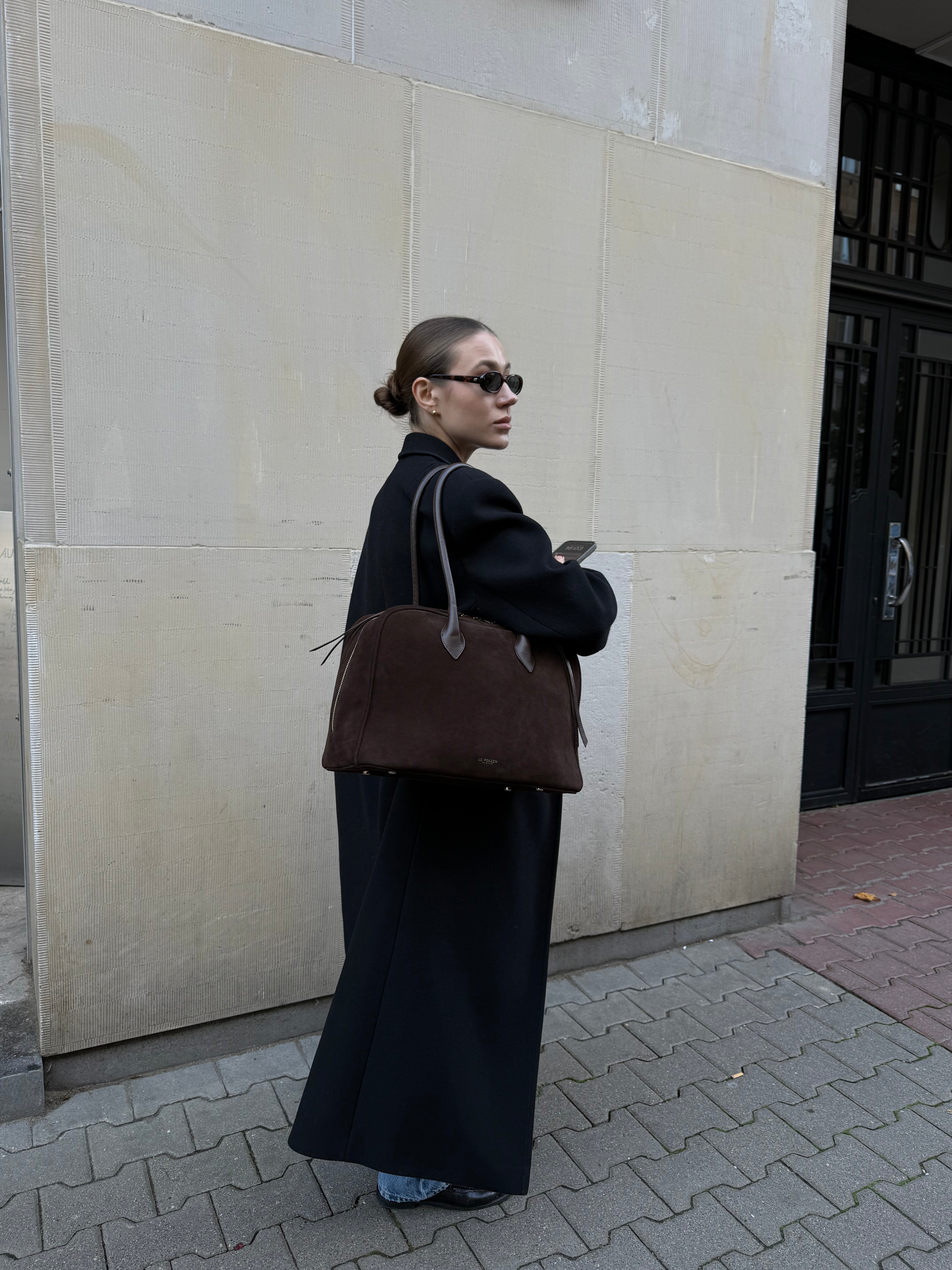 Siera Chocolate Suede