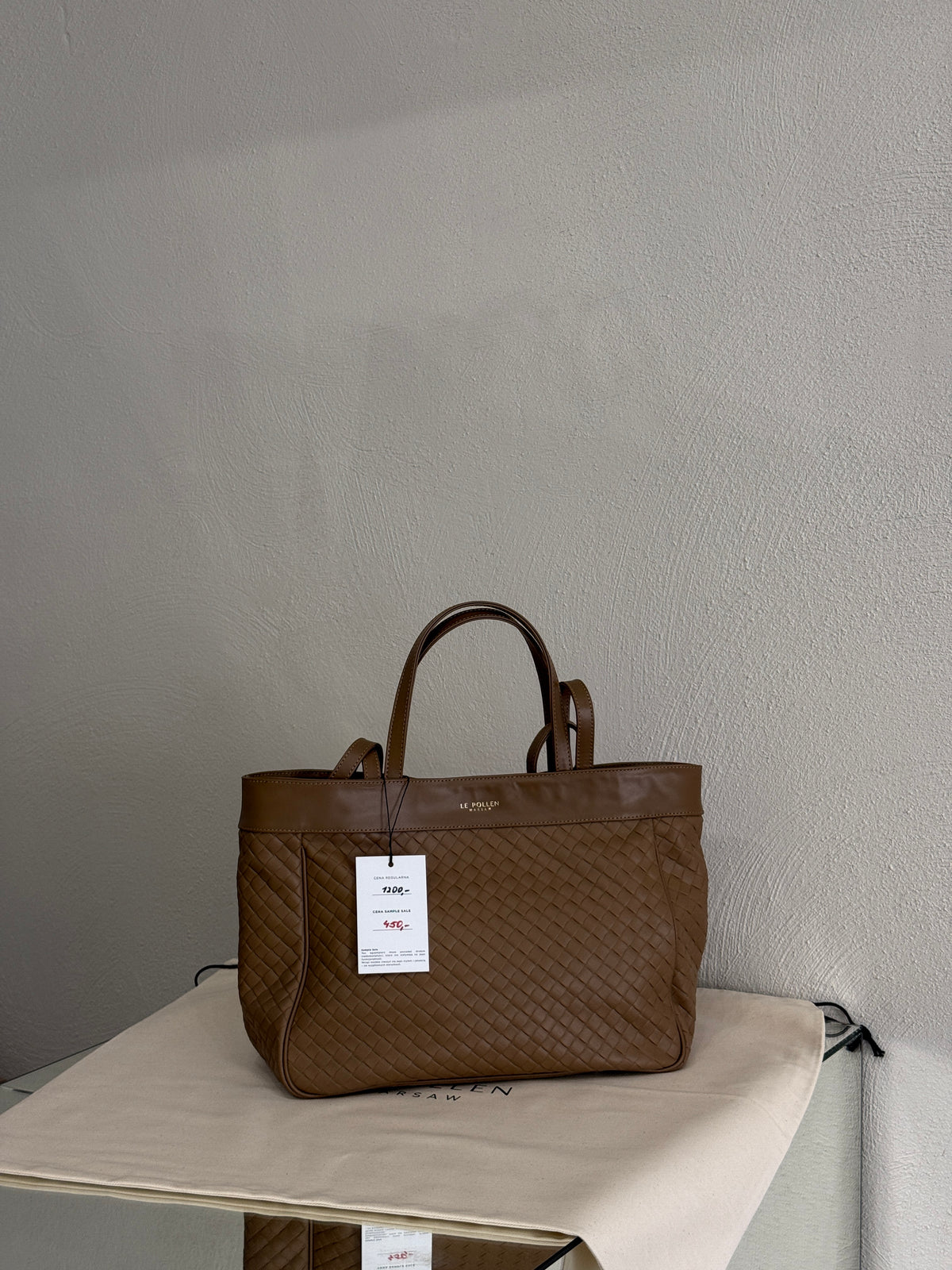 Aleia Camel Wicker Sample Sale