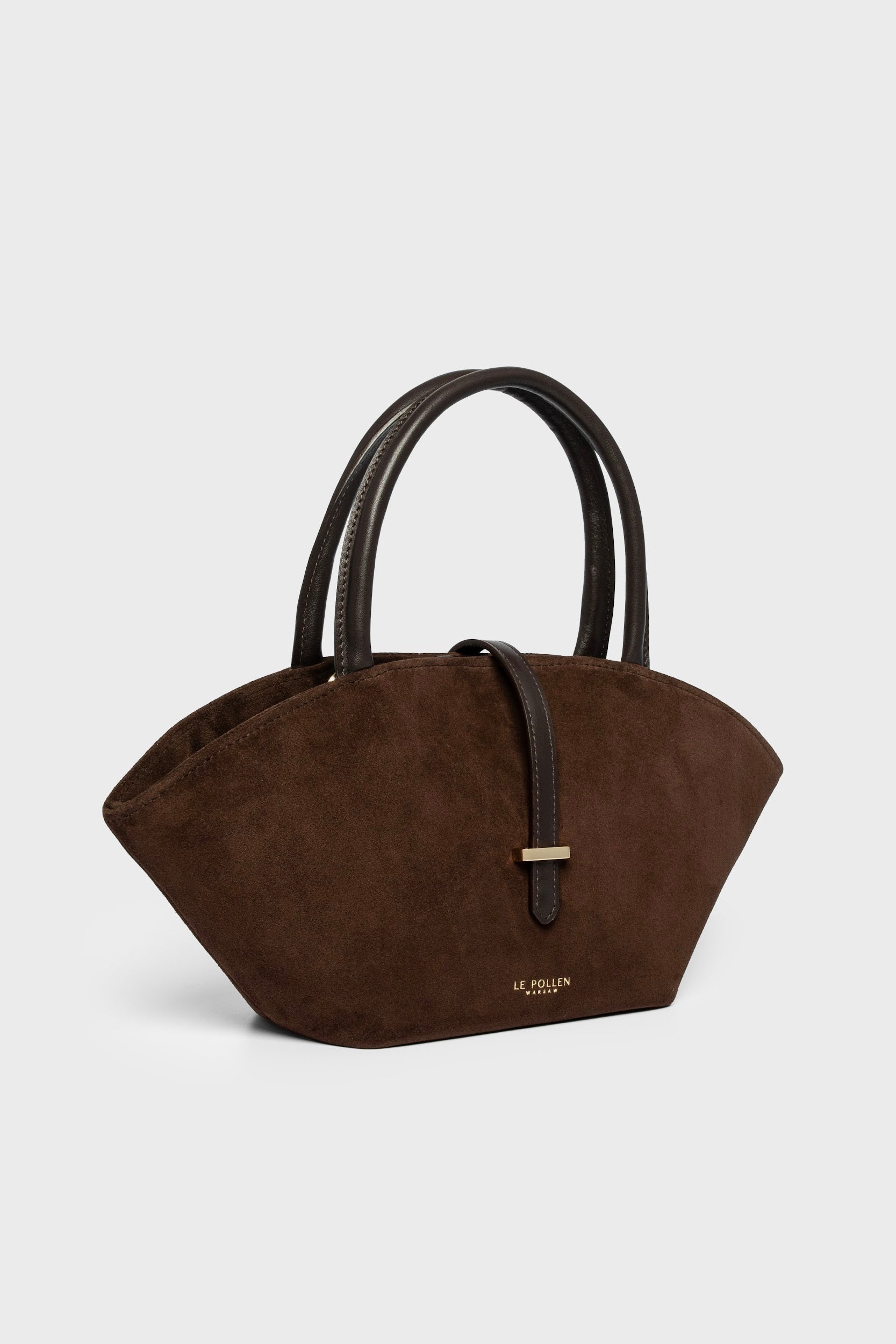 Mini Alva Chocolate Suede