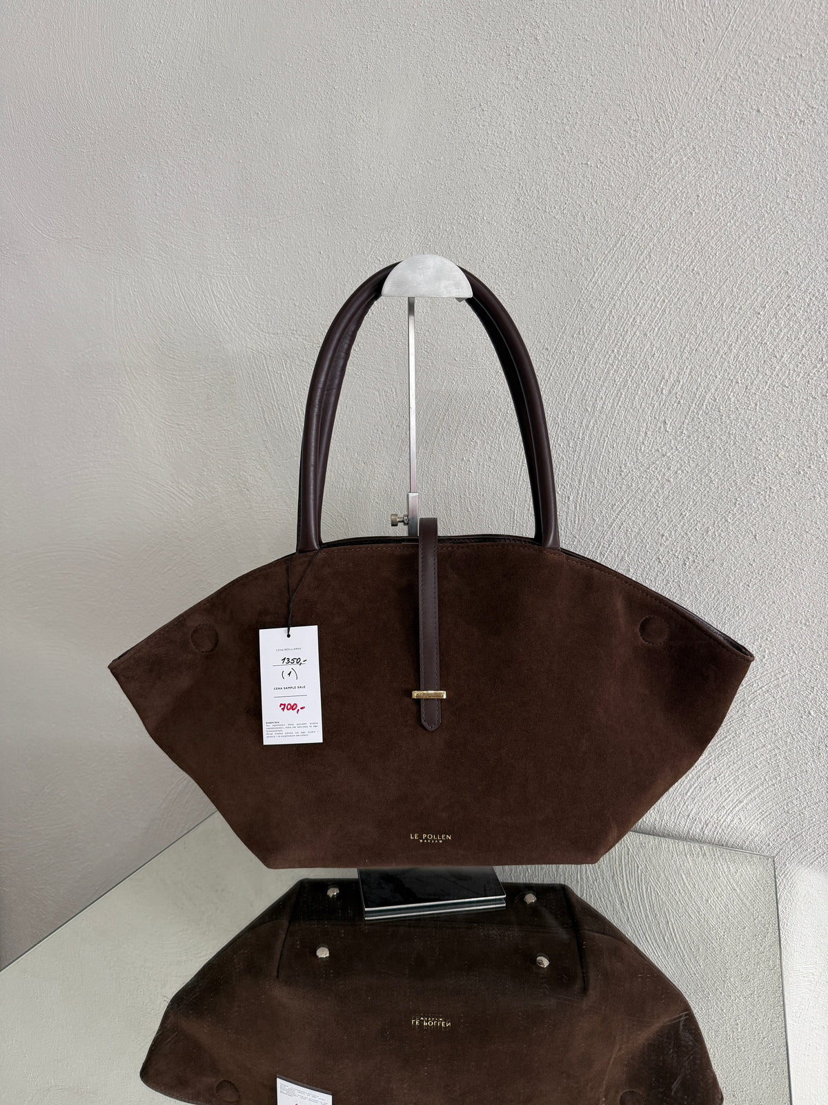 Alva Chocolate Suede Sample Sale
