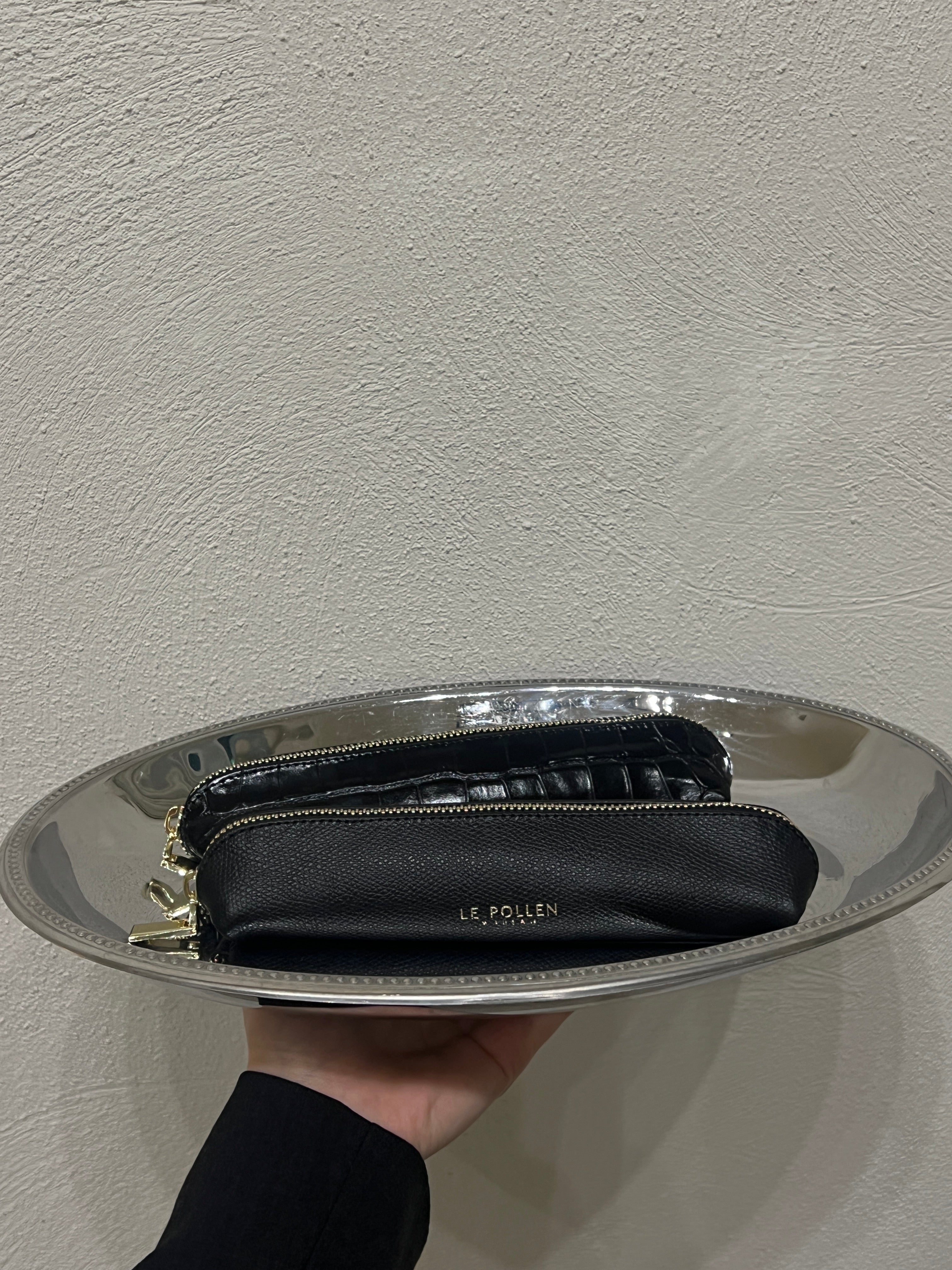 Piórnik Black Croco