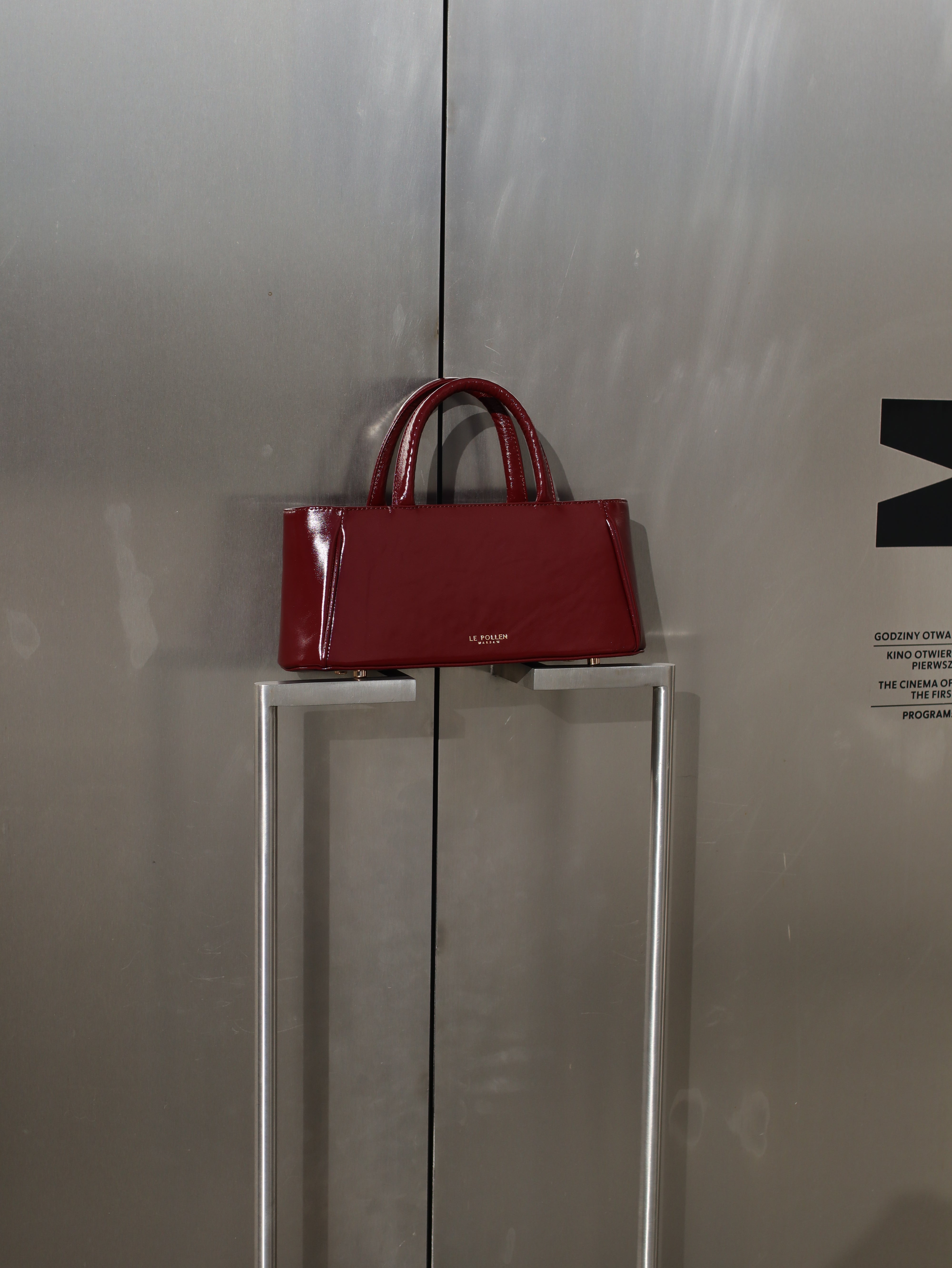 Mia Handbag Cherry Glossy