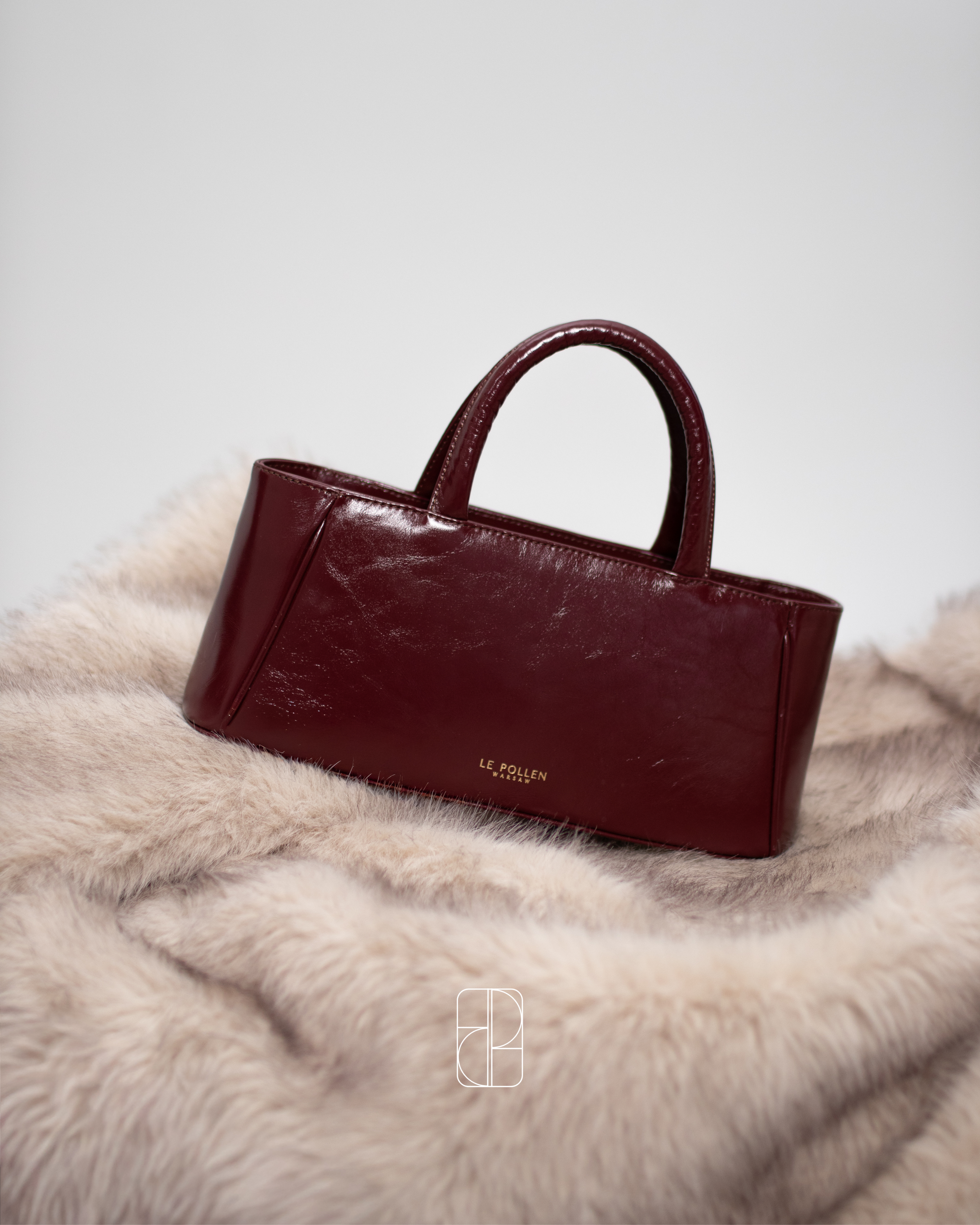 Mia Handbag Cherry Glossy