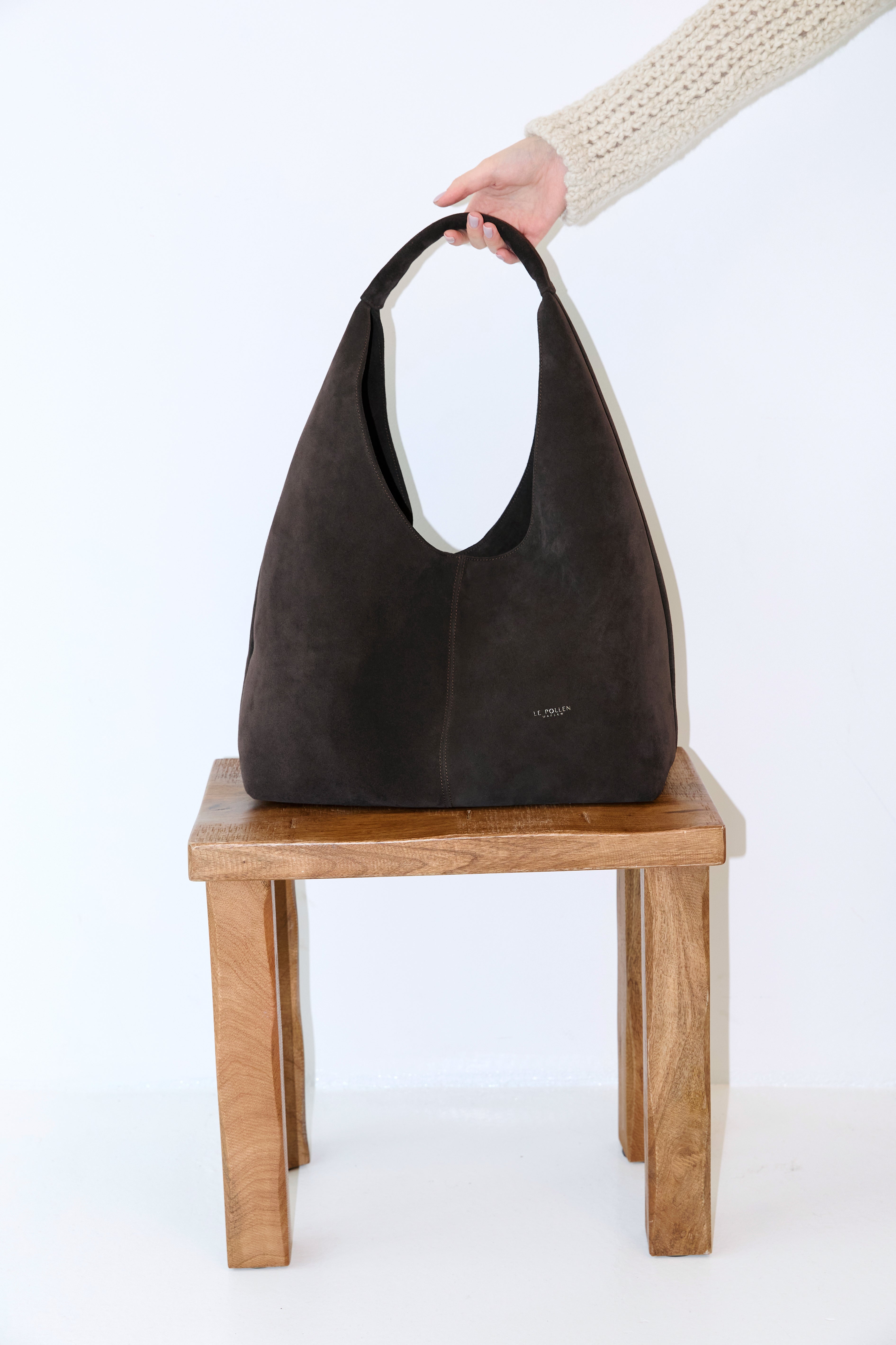 Hobo Dark Chocolate Suede