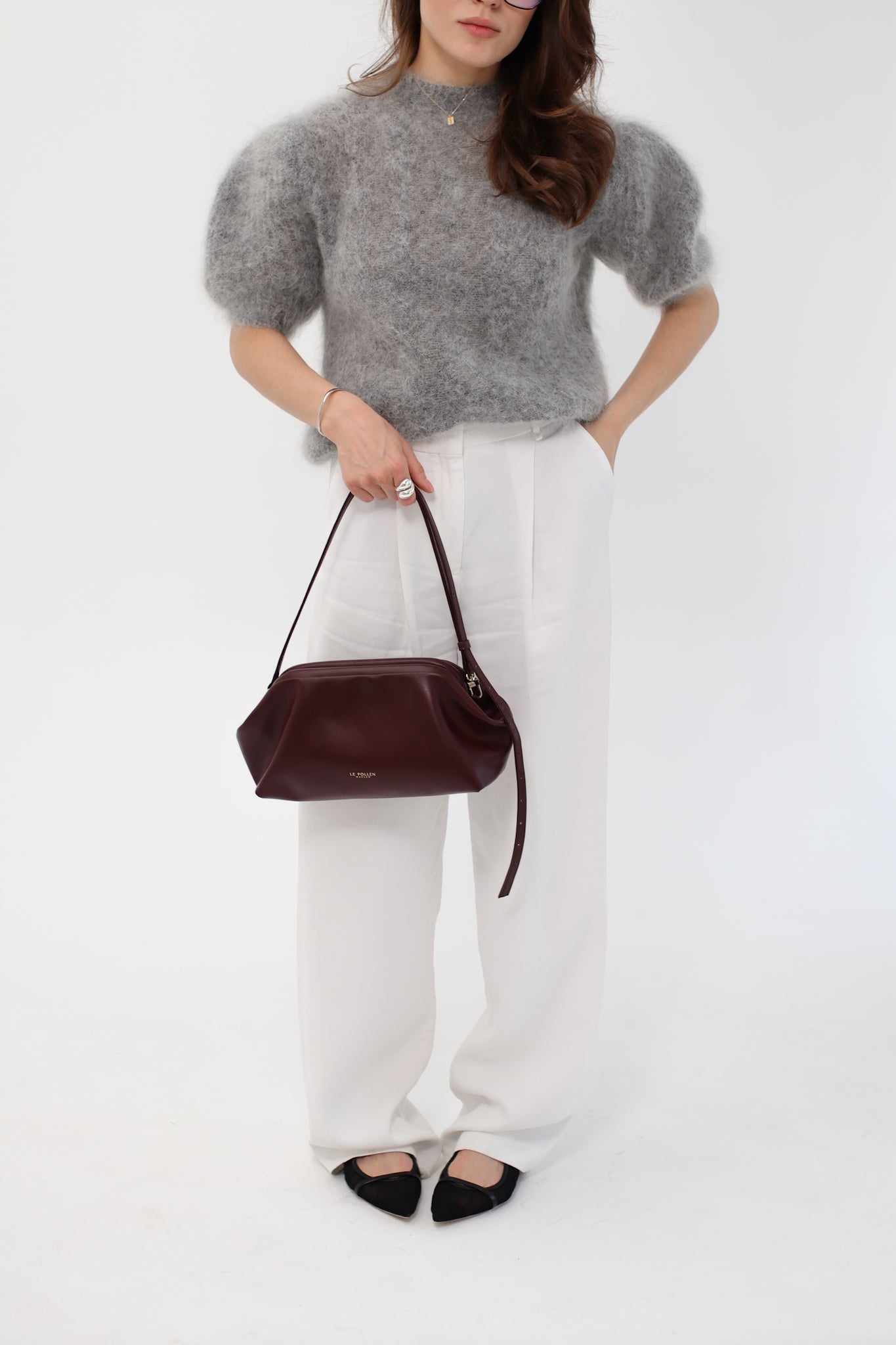 Freya Maxi Burgundy Nappa