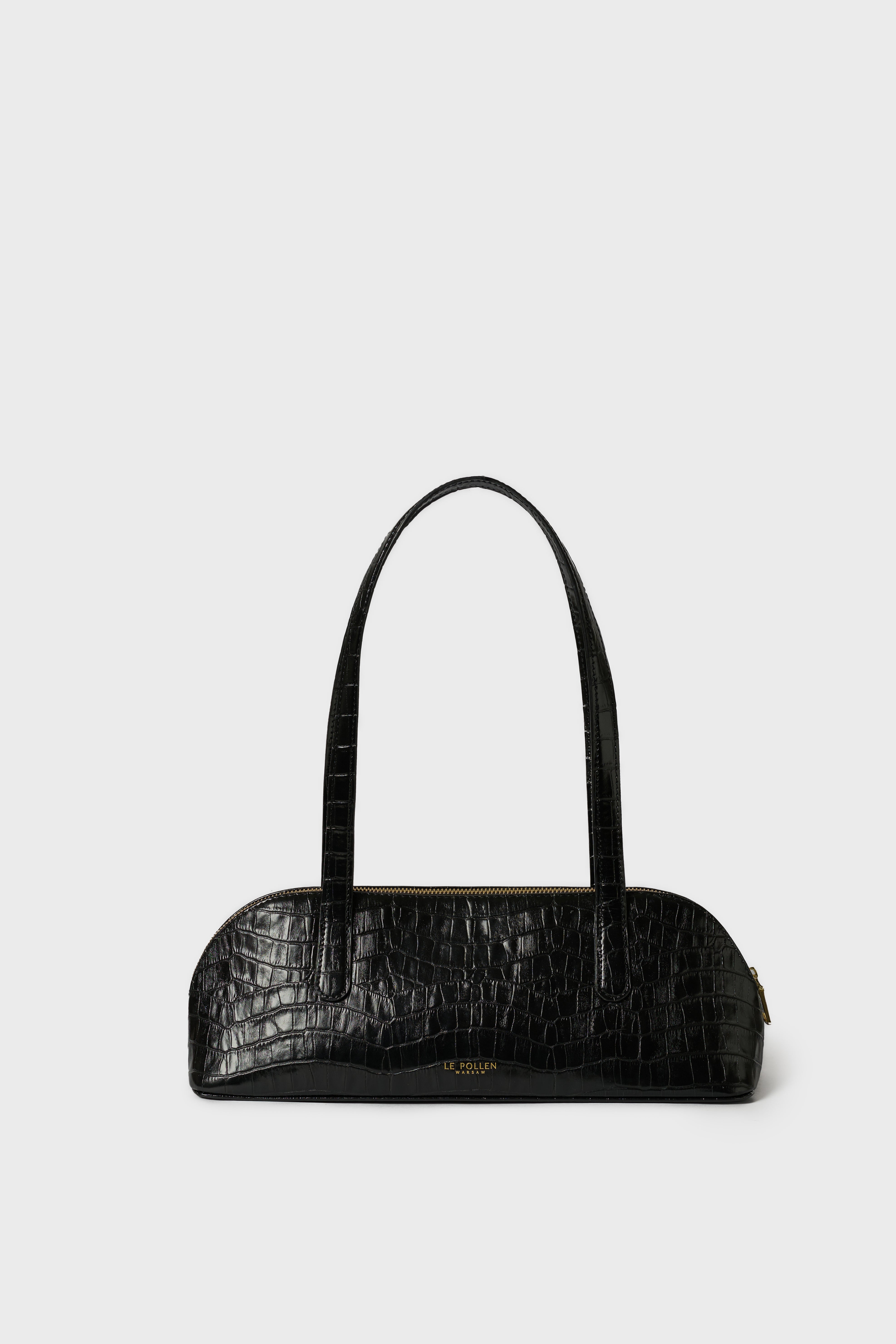 Cassie Black Crocodile