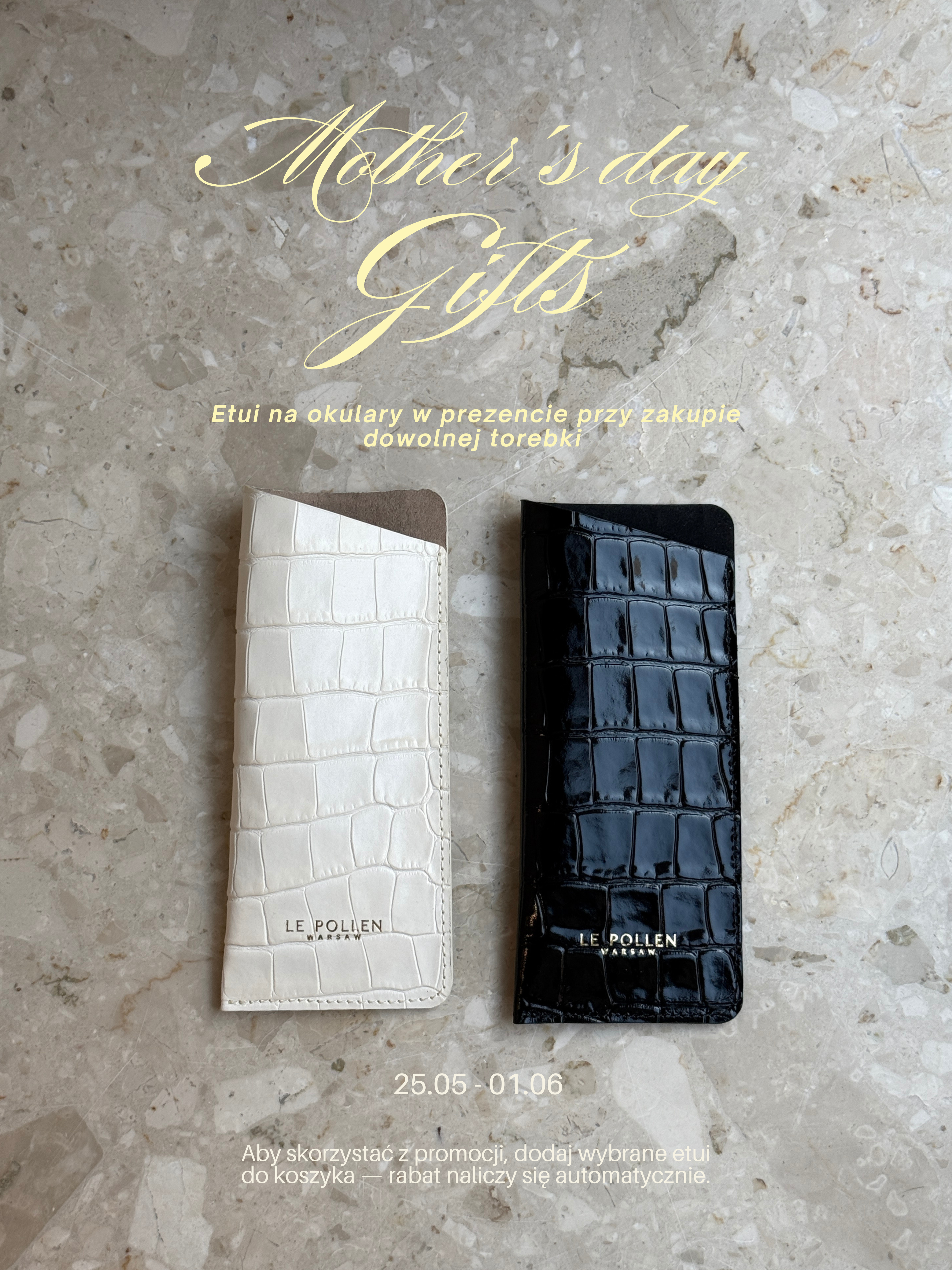 Sunglasses Case Promocja Mother's Day