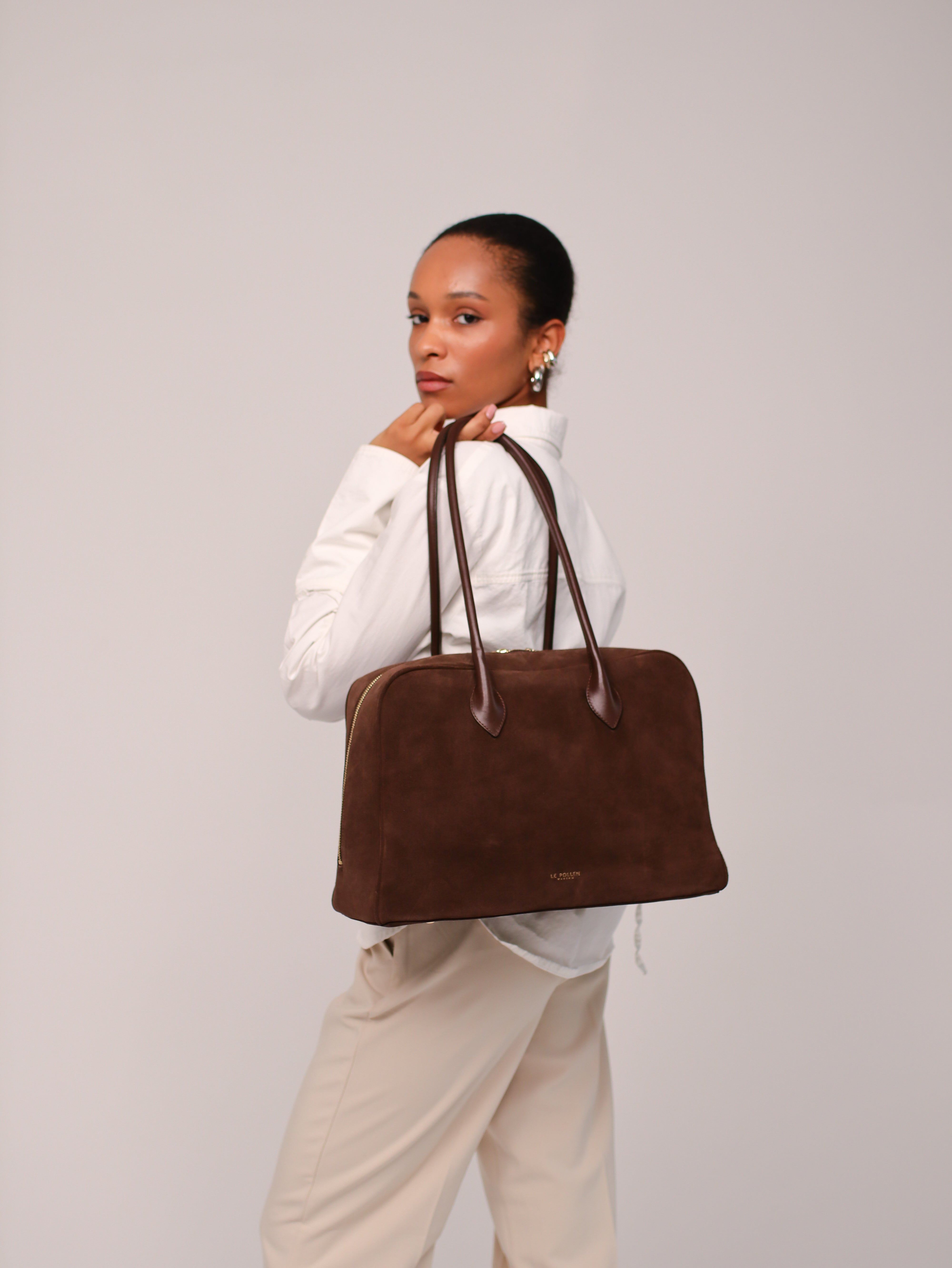 Siera Chocolate Suede