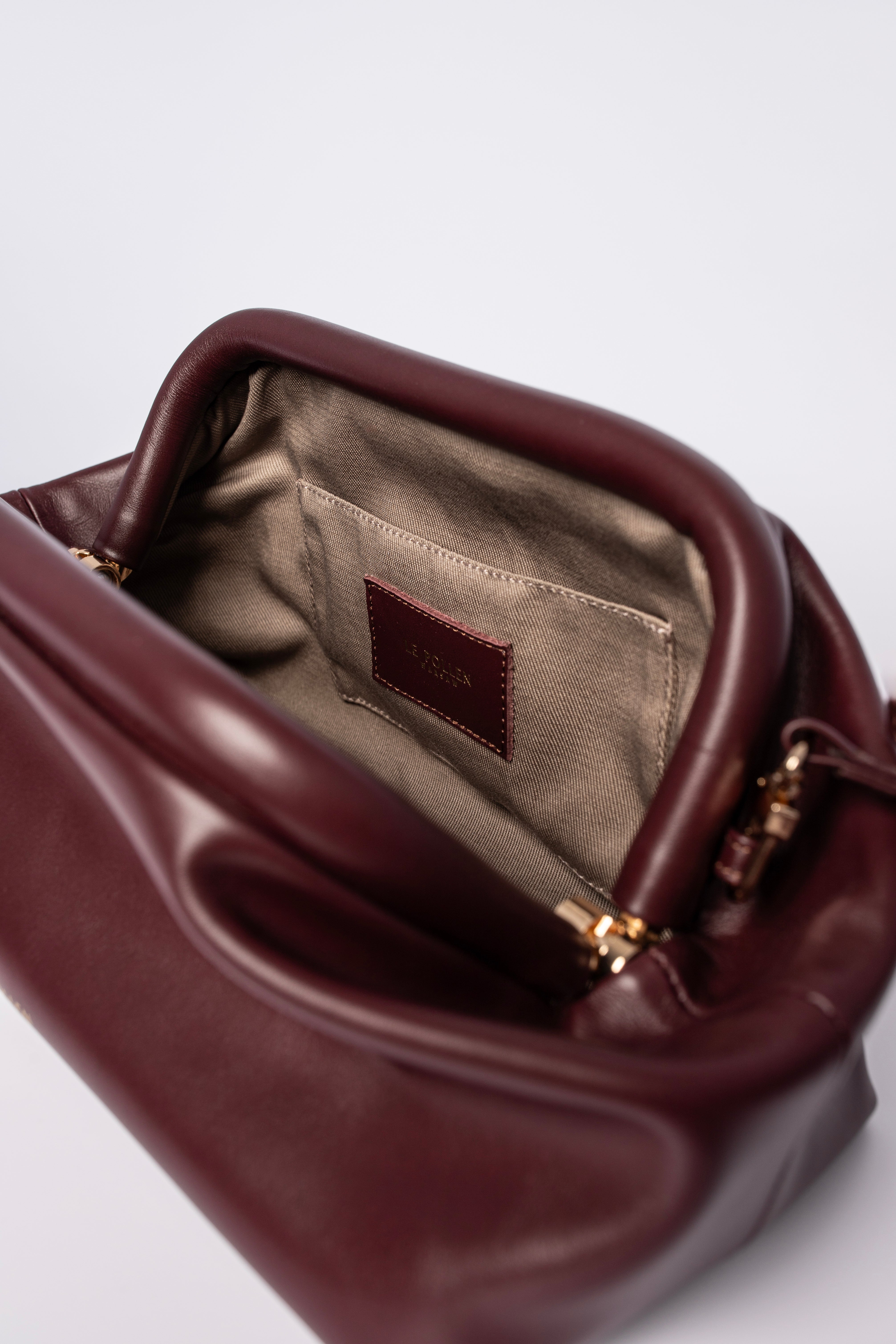 Freya Maxi Burgundy Nappa