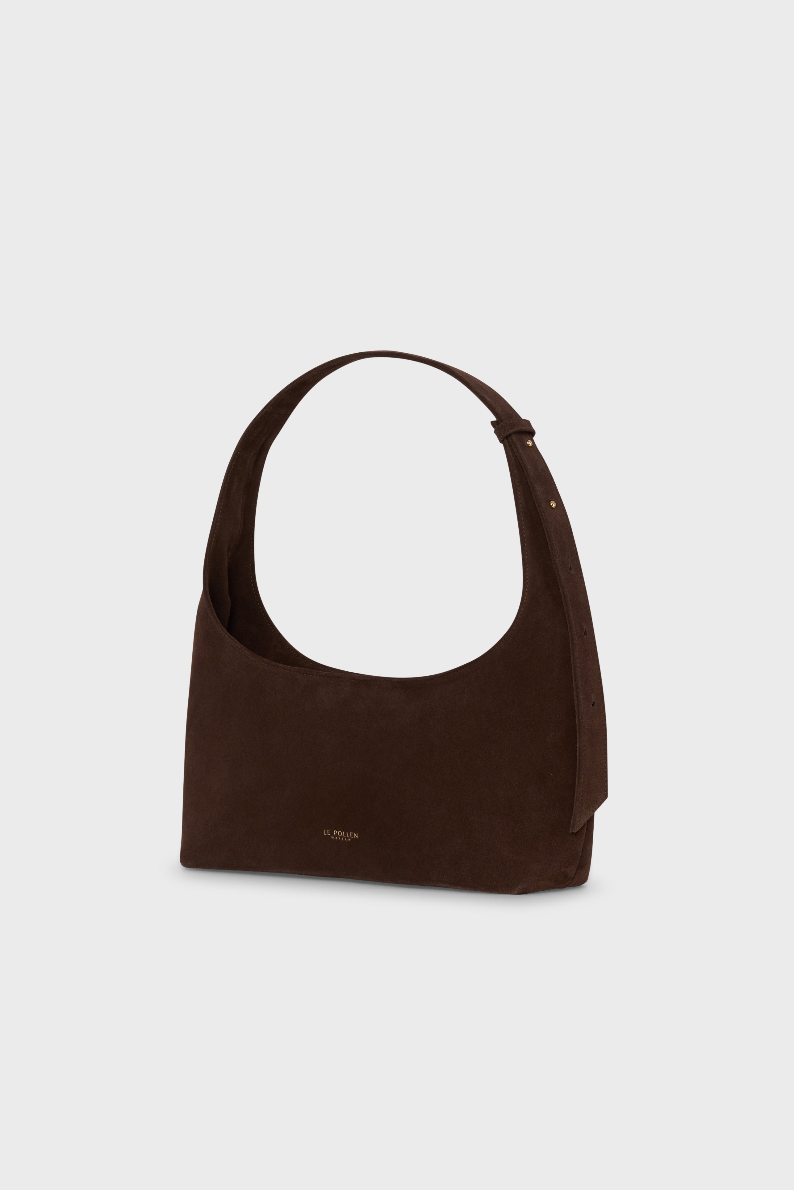 Mini Hobo Chocolate Suede