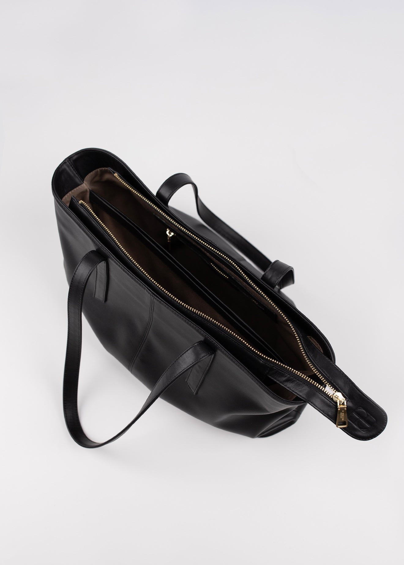 Noam Midi Black Nappa