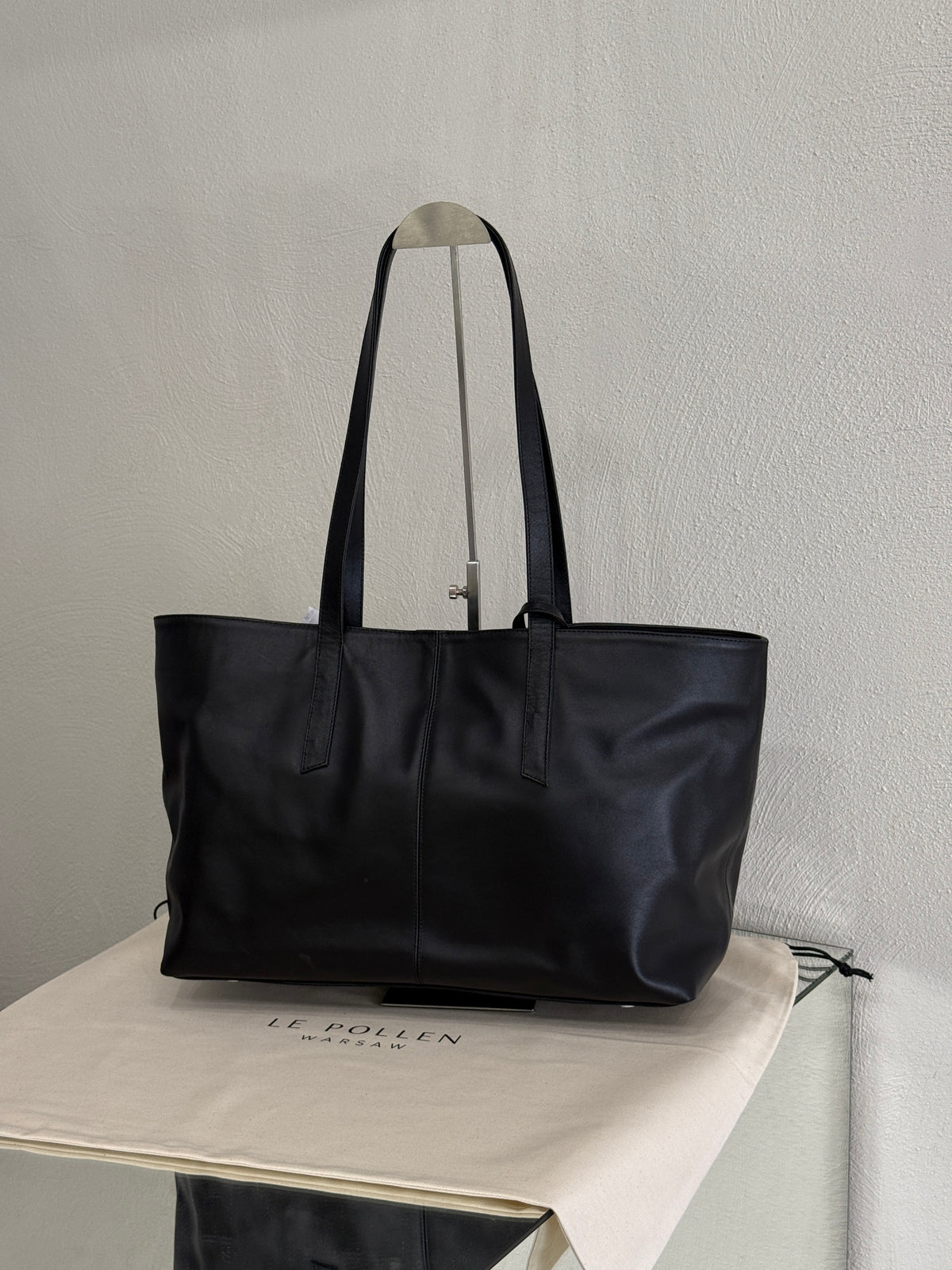 Shopper Noam Large Black Nappa Sample Sale
