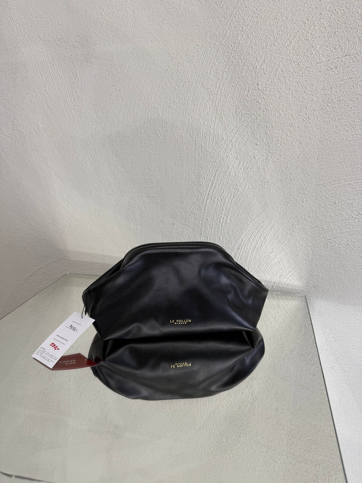 Freya Black Nappa Sample Sale