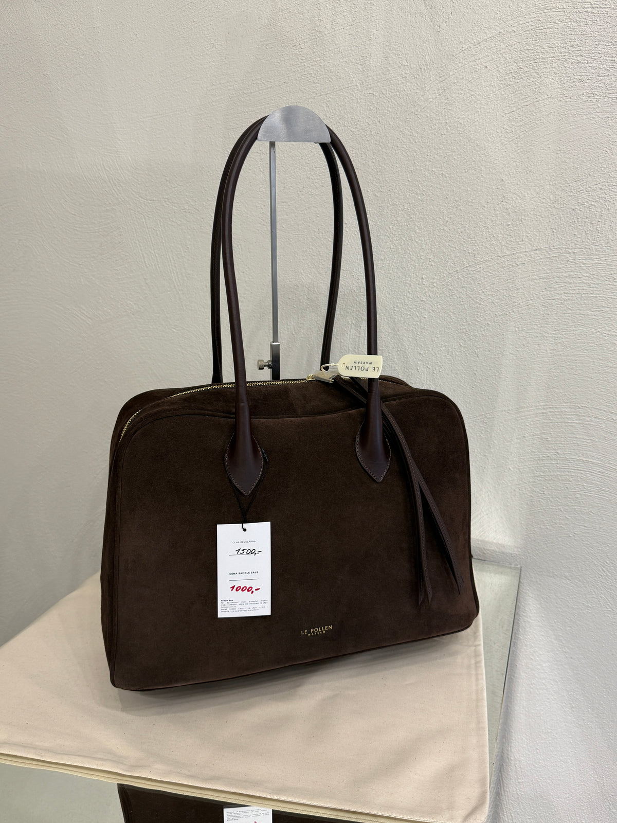 Siera Chcolate Suede Sample Sale