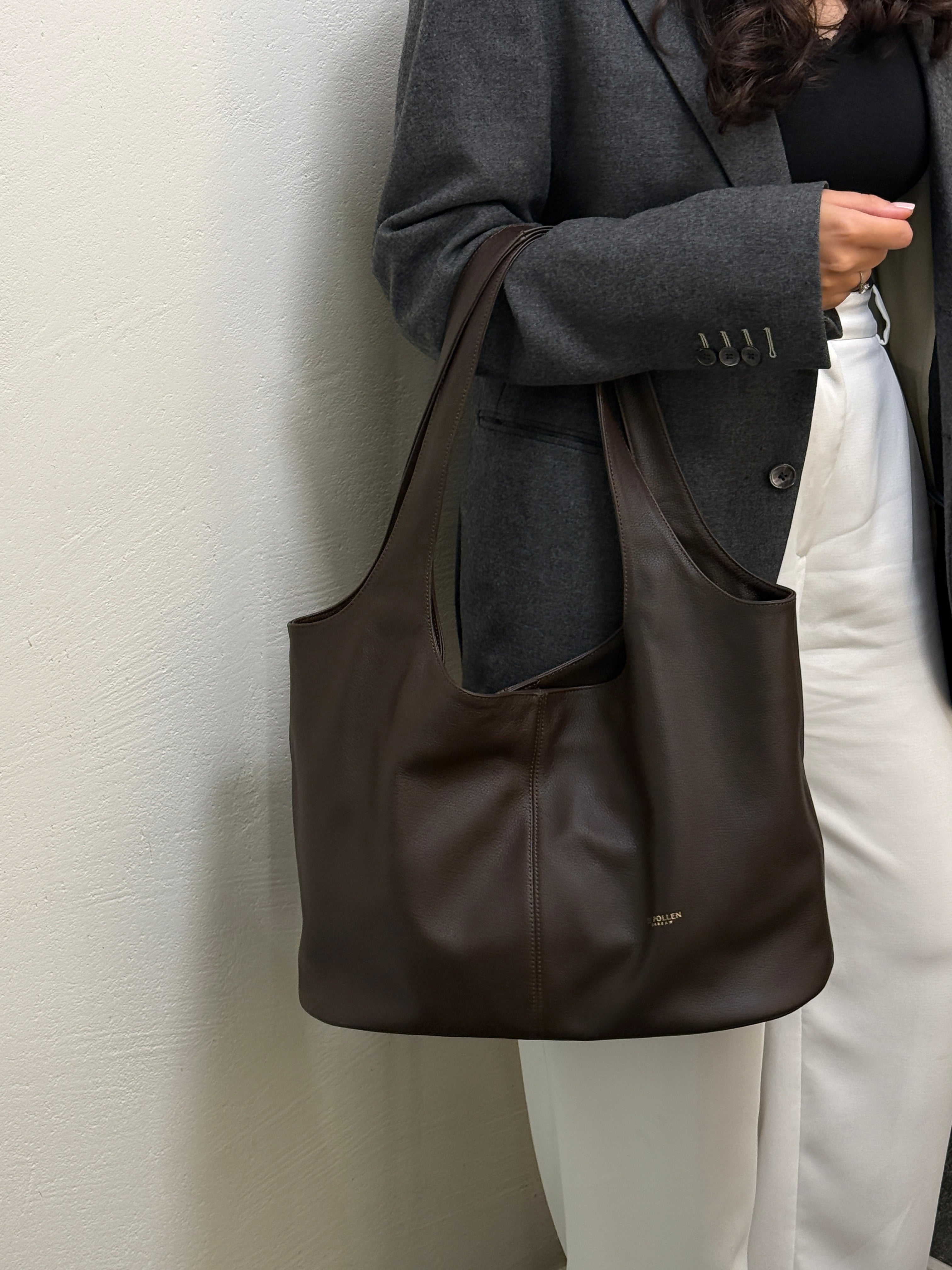 Easy Tote Brown Grain