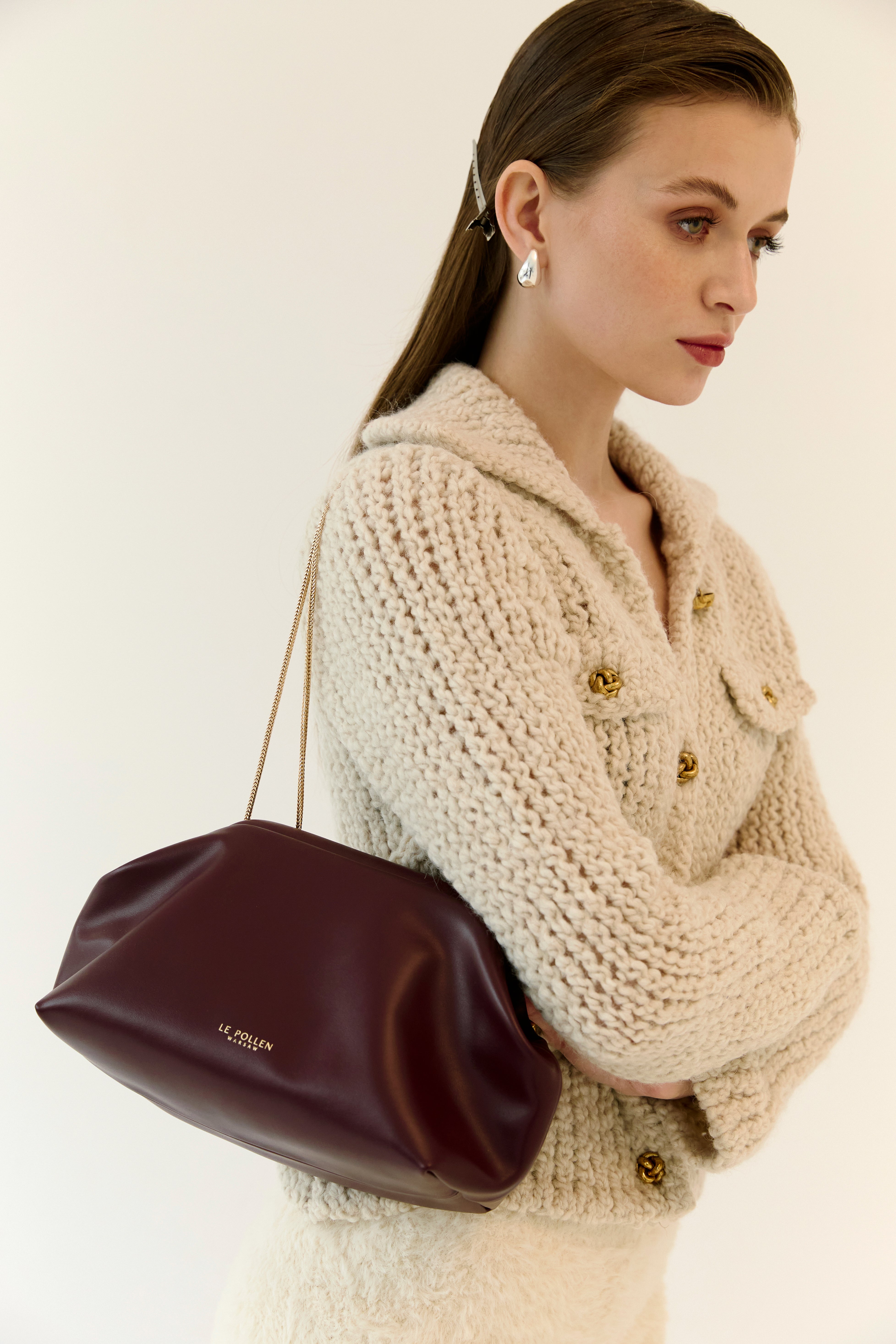 Freya Burgundy Nappa