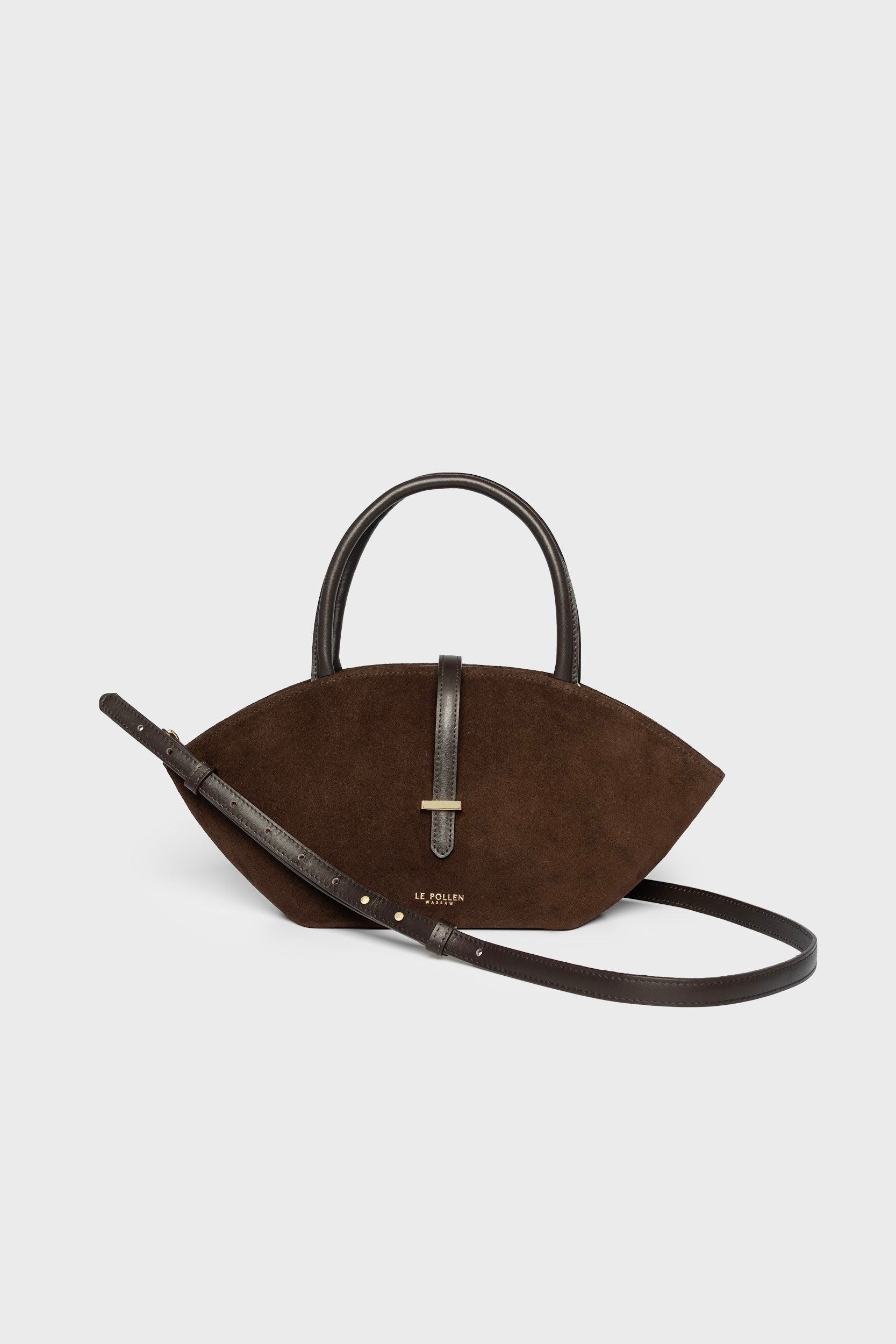 Mini Alva Chocolate Suede