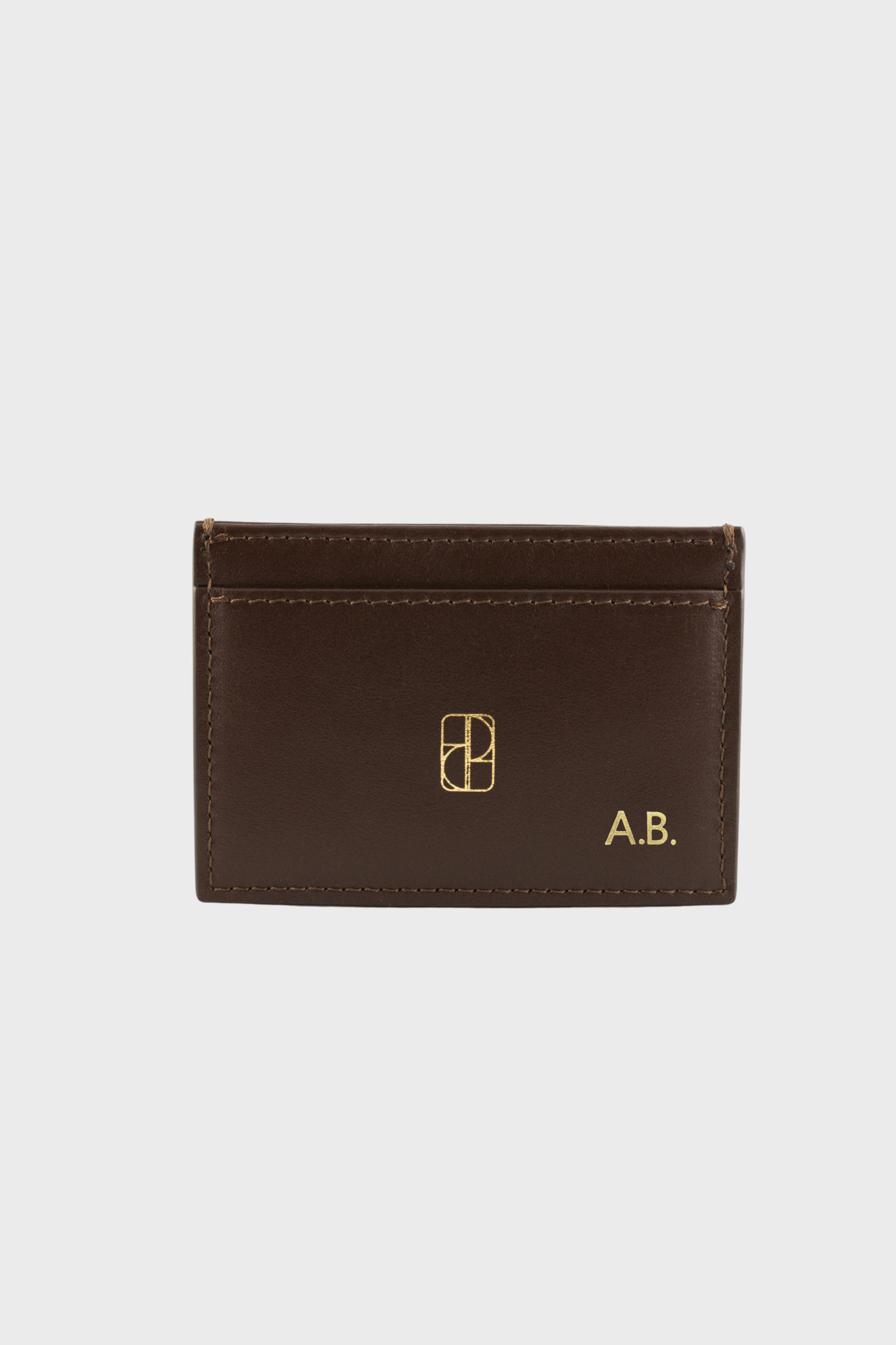 Cardholder Brown Zebra