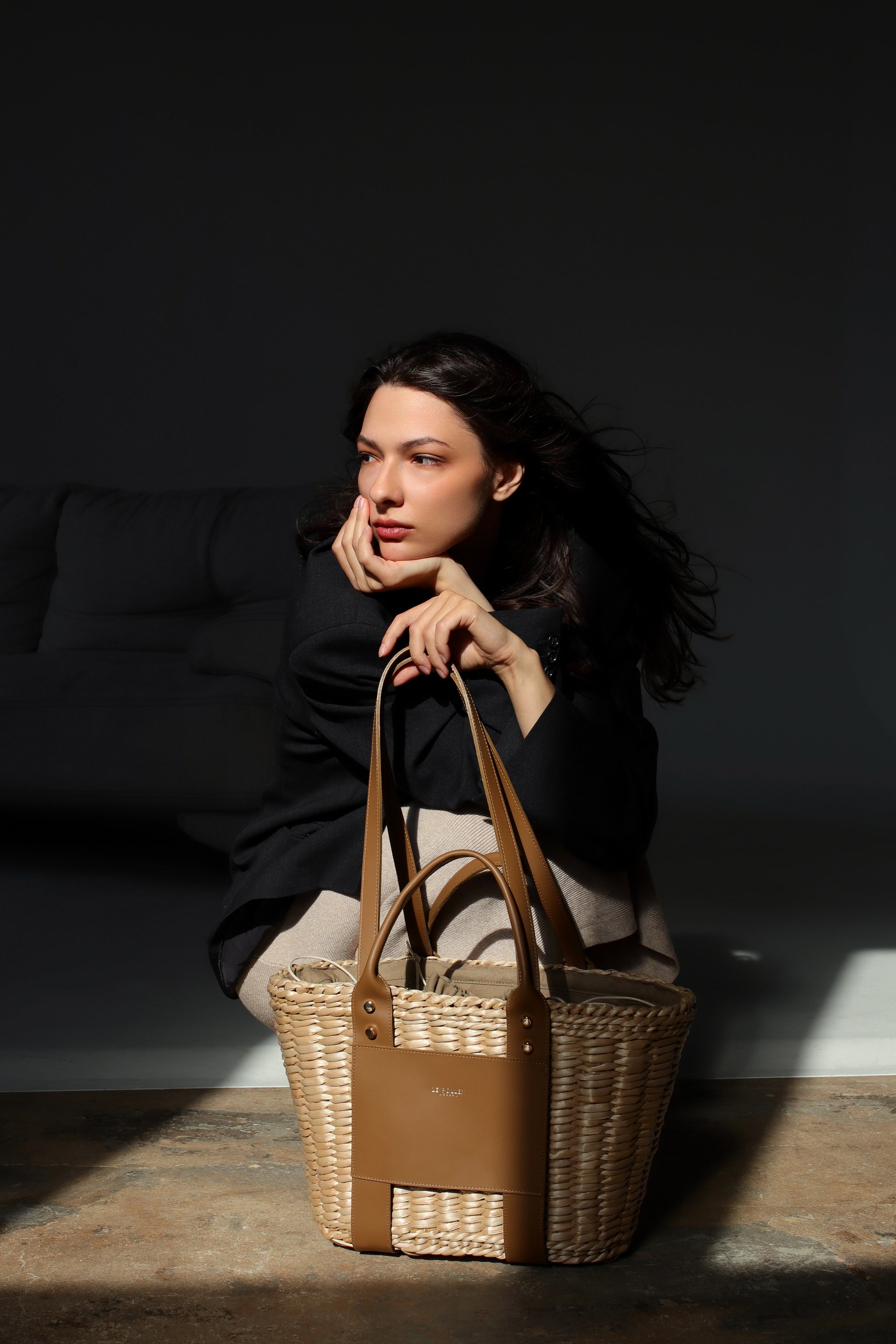 Woven Basket Natural