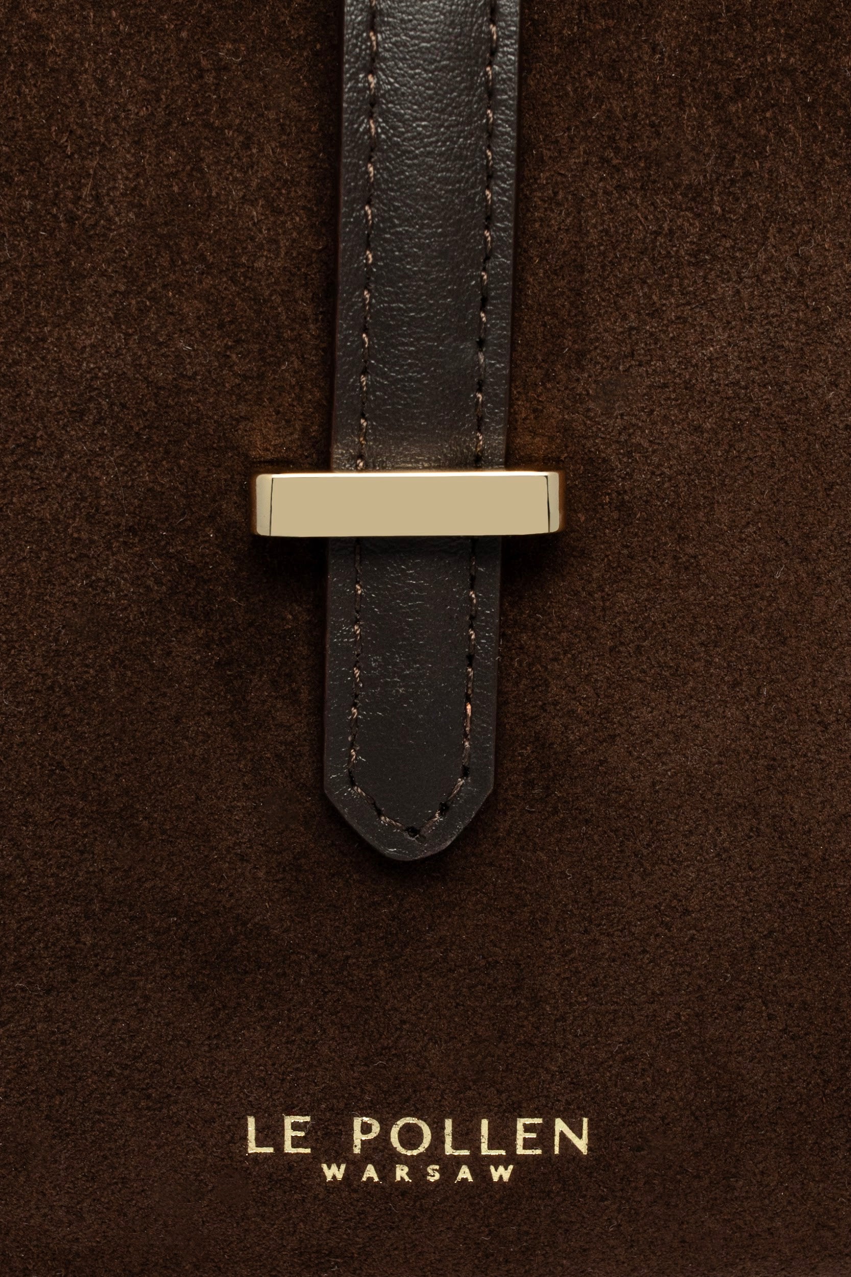 Mini Alva Chocolate Suede