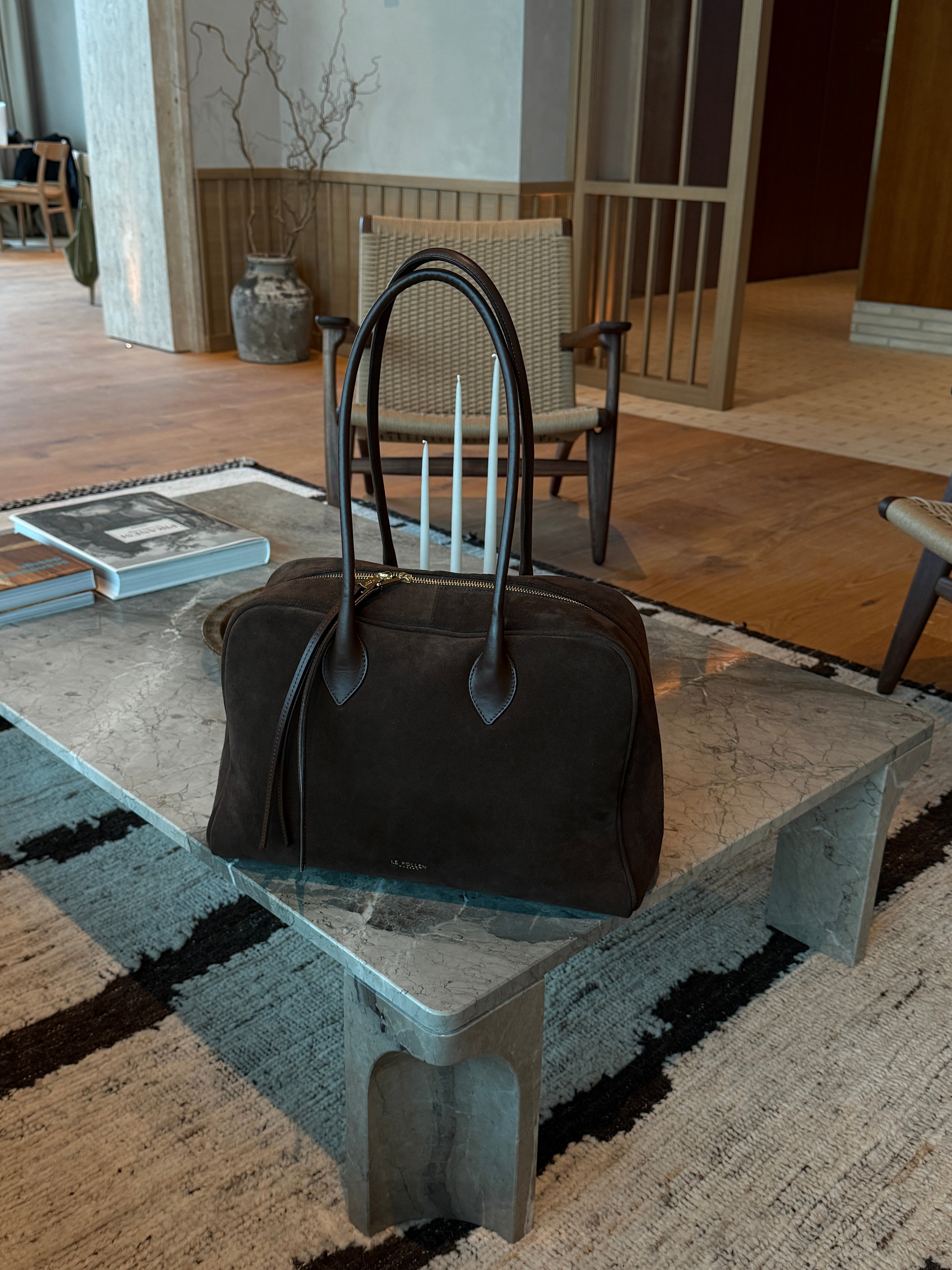 Siera Chocolate Suede