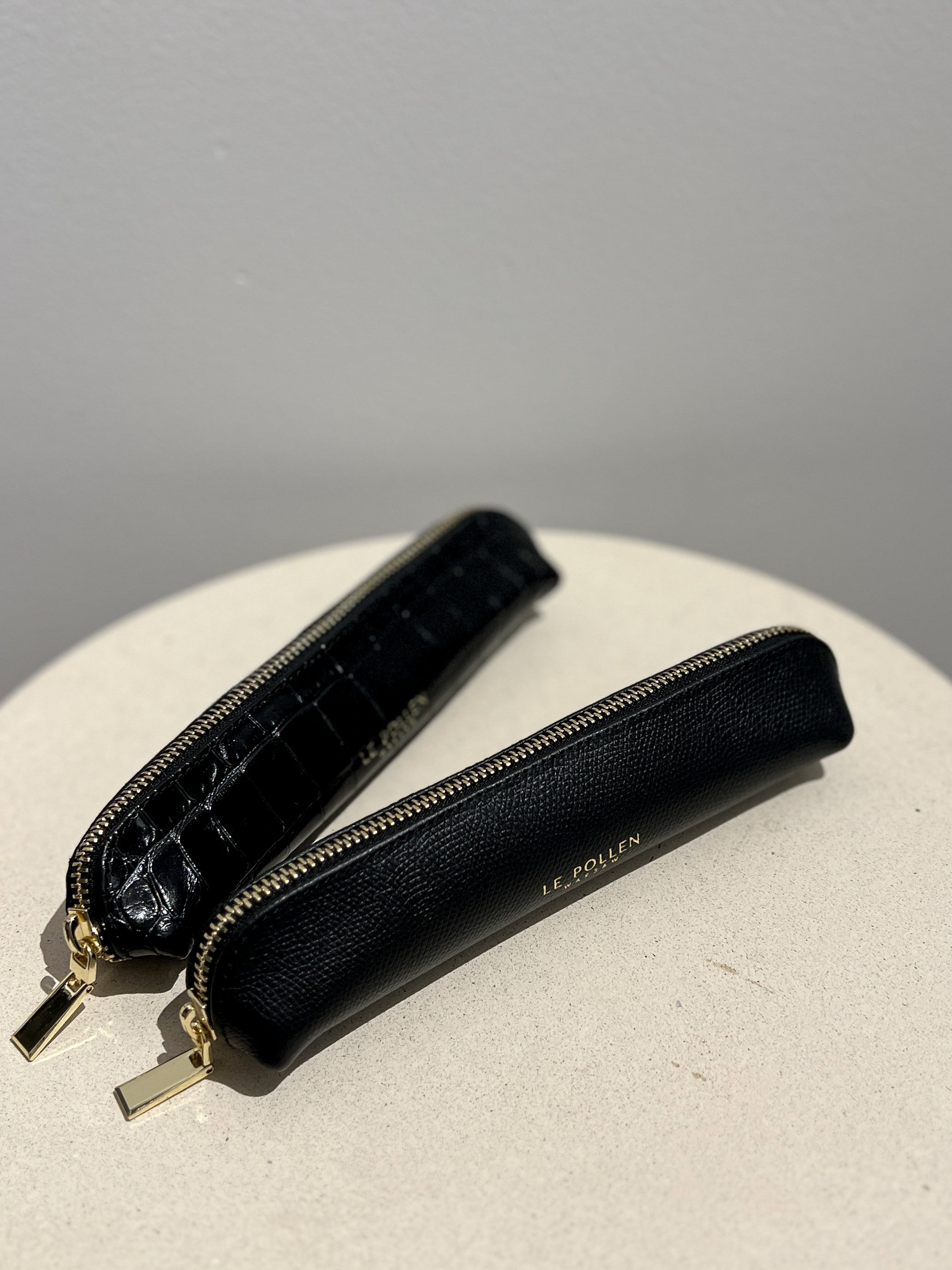 Piórnik Black Croco
