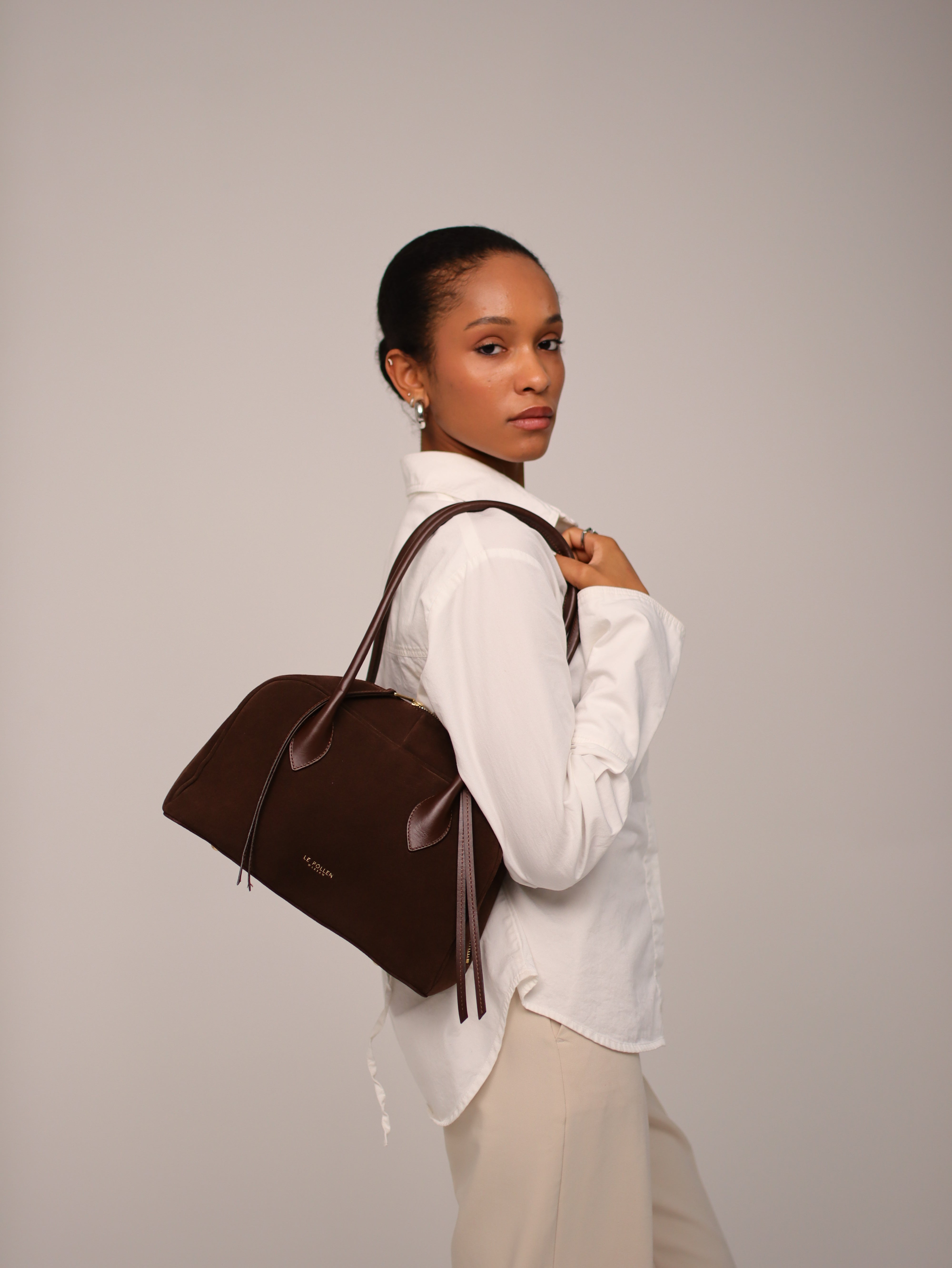 Mini Siera Chocolate Suede