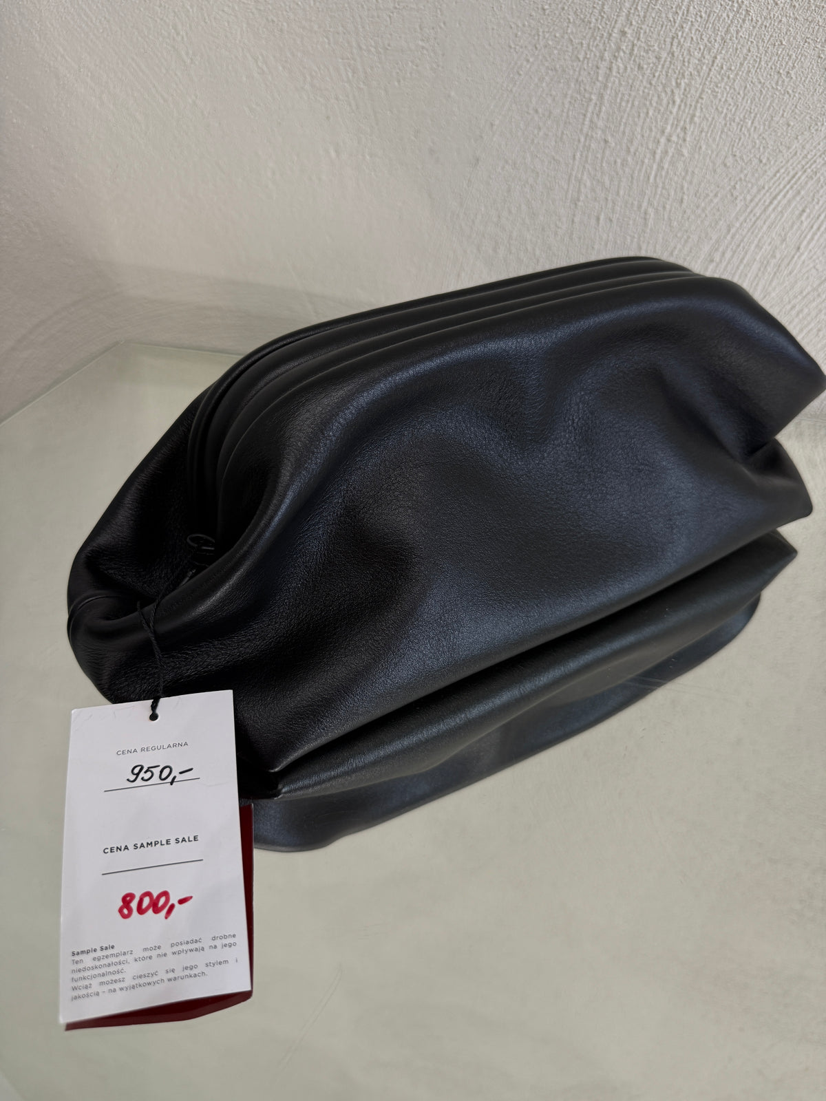 Freya Maxi Black Nappa