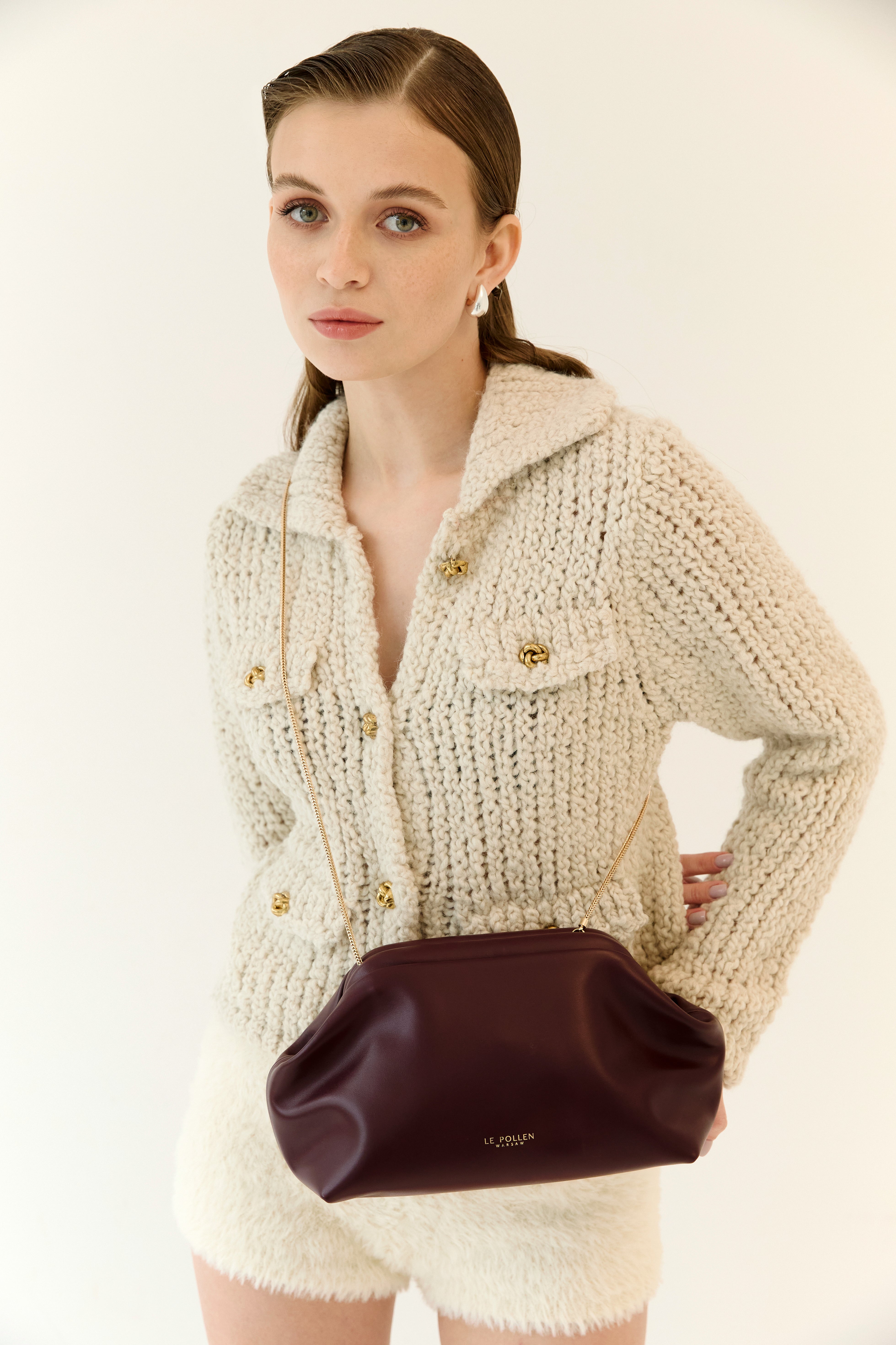 Freya Burgundy Nappa