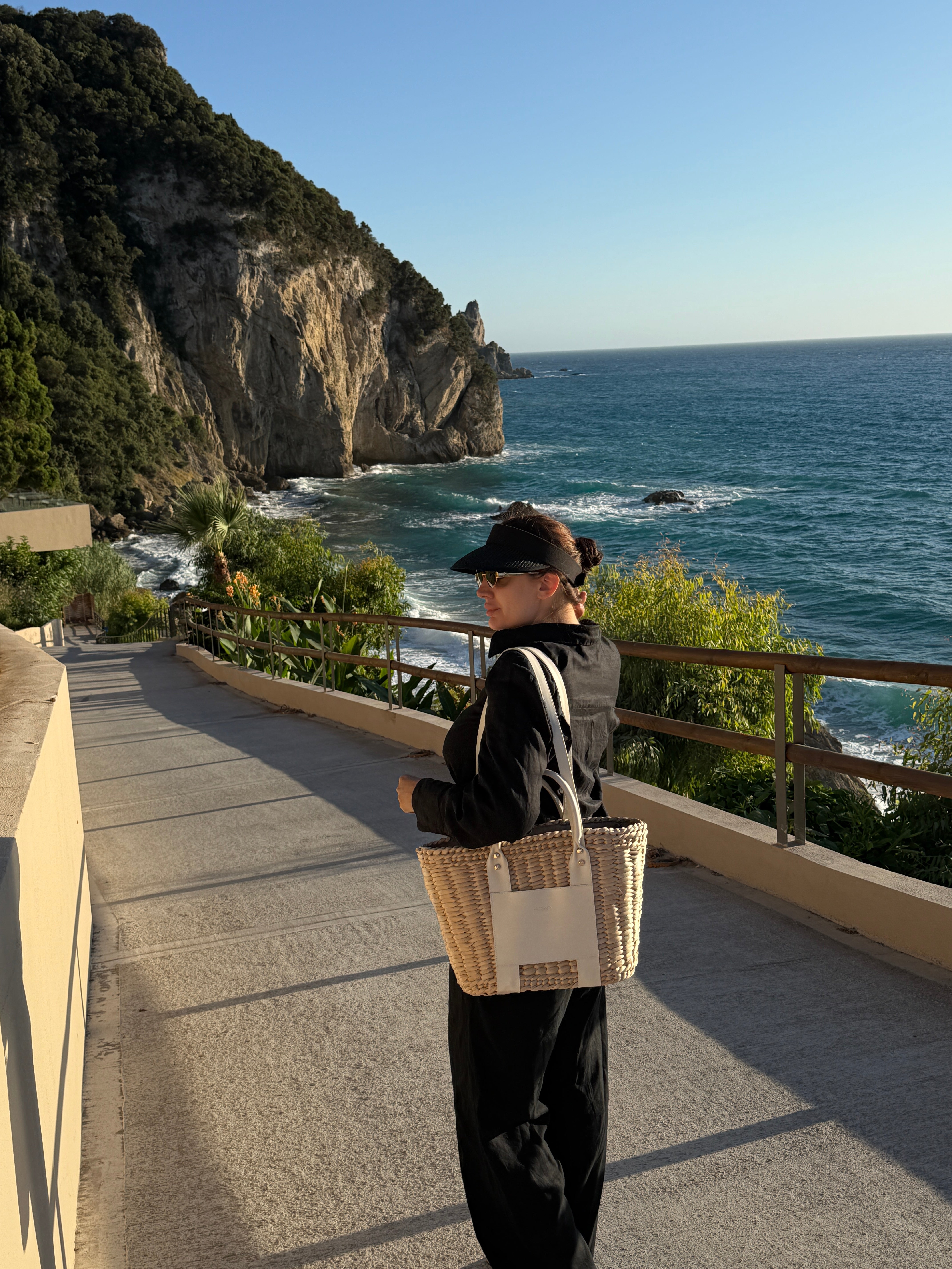 Woven Basket Off-White