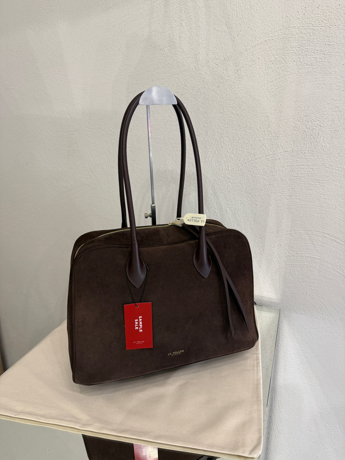 Siera Chcolate Suede Sample Sale