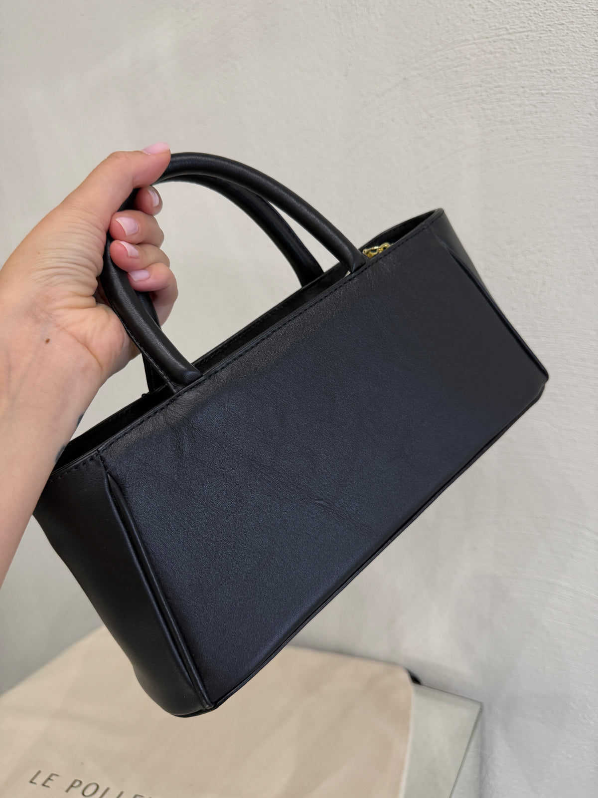 Mia Black Nappa Sample Sale