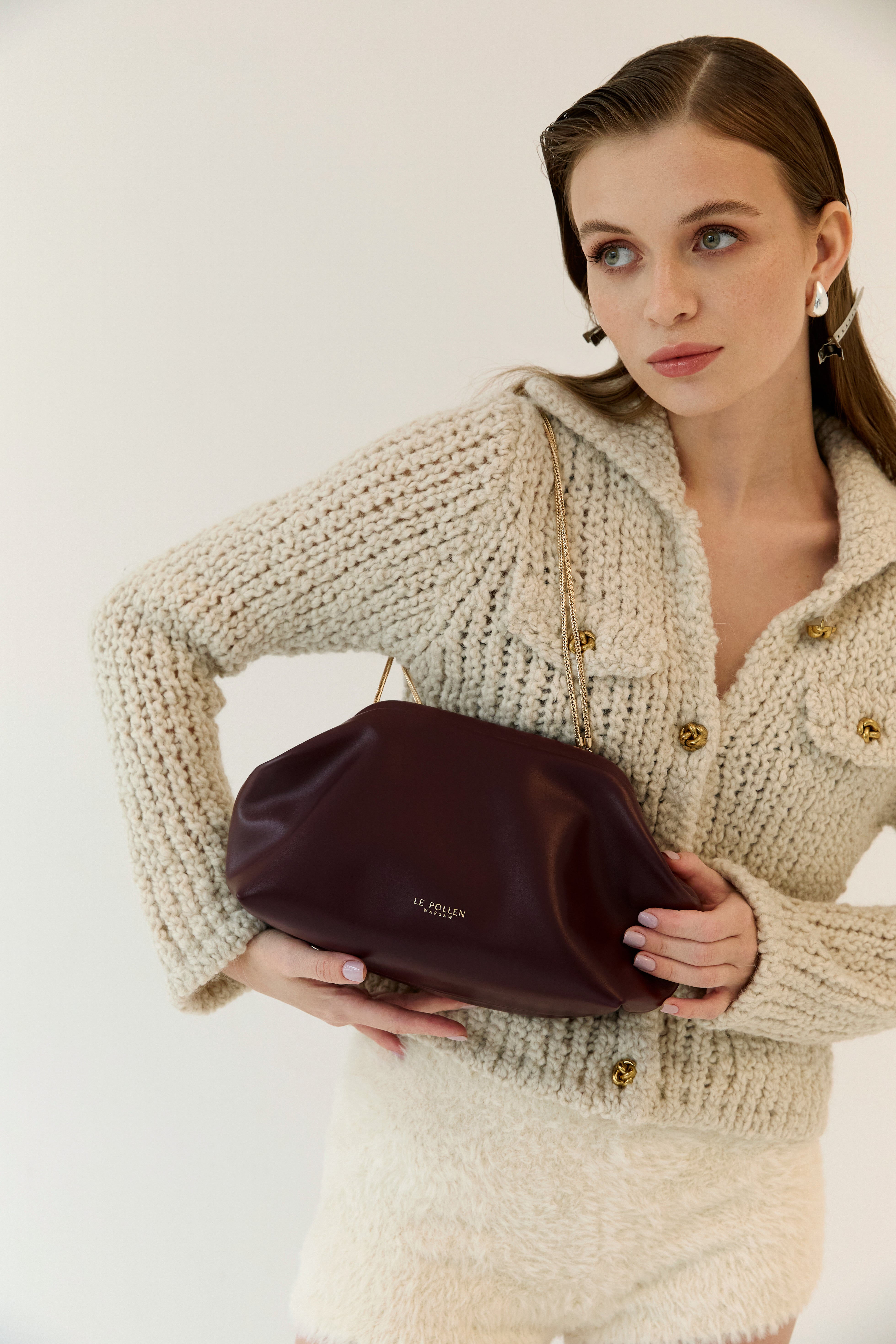 Freya Burgundy Nappa