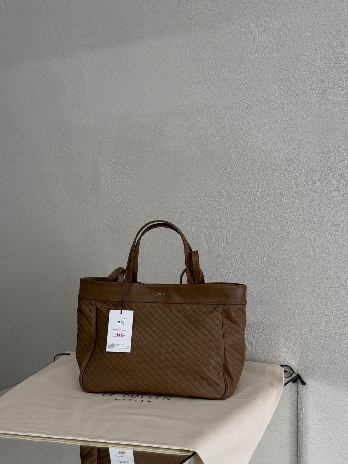 Aleia Camel Wicker Sample Sale
