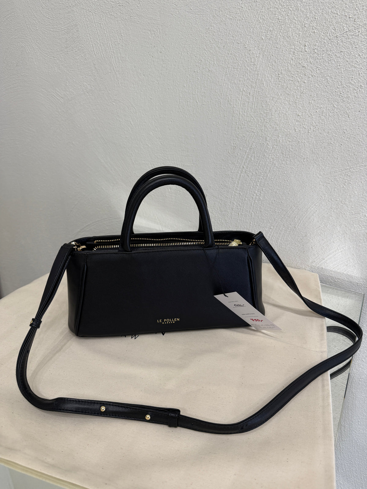 Mia Black Nappa Sample Sale