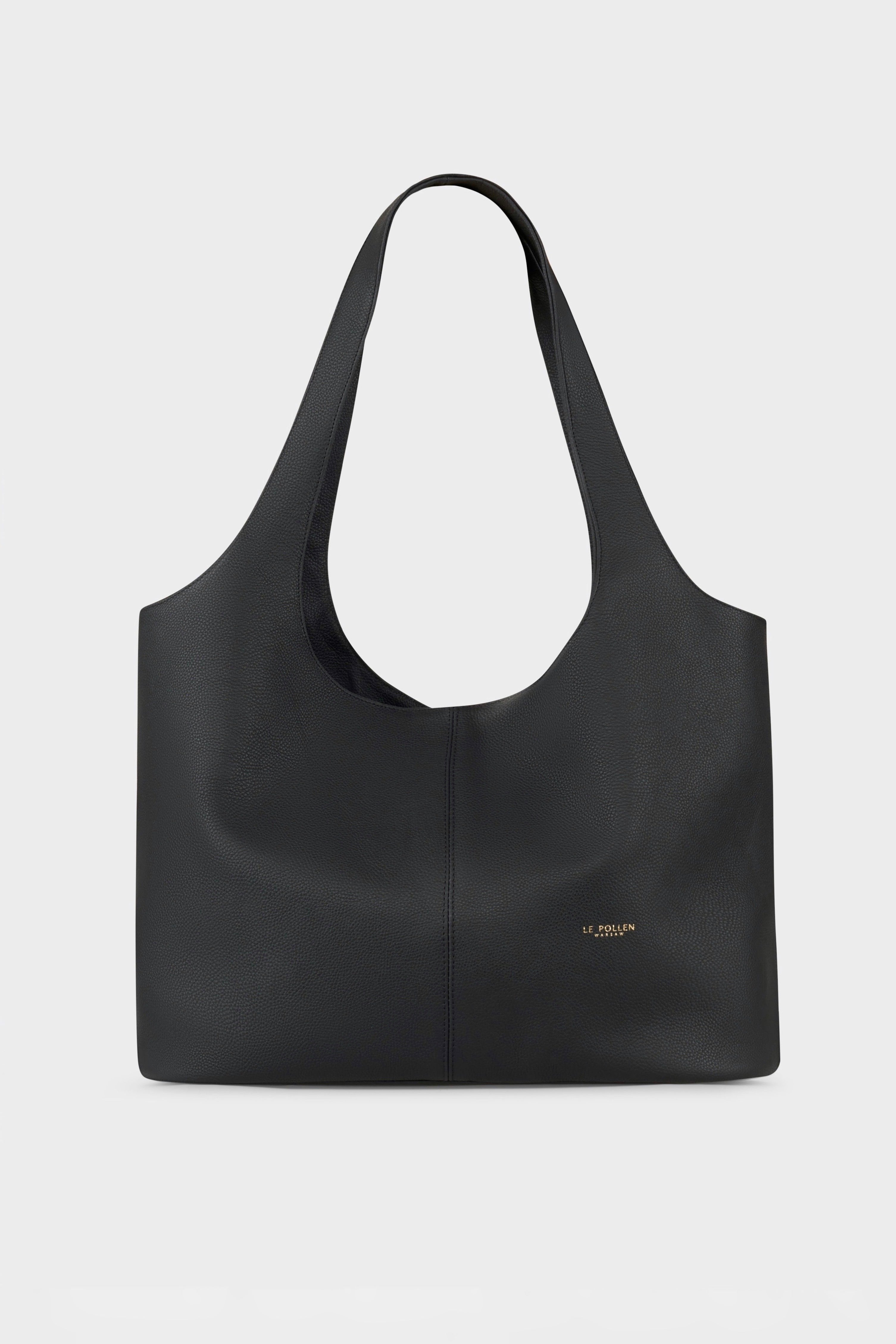 Easy Tote Black Grain