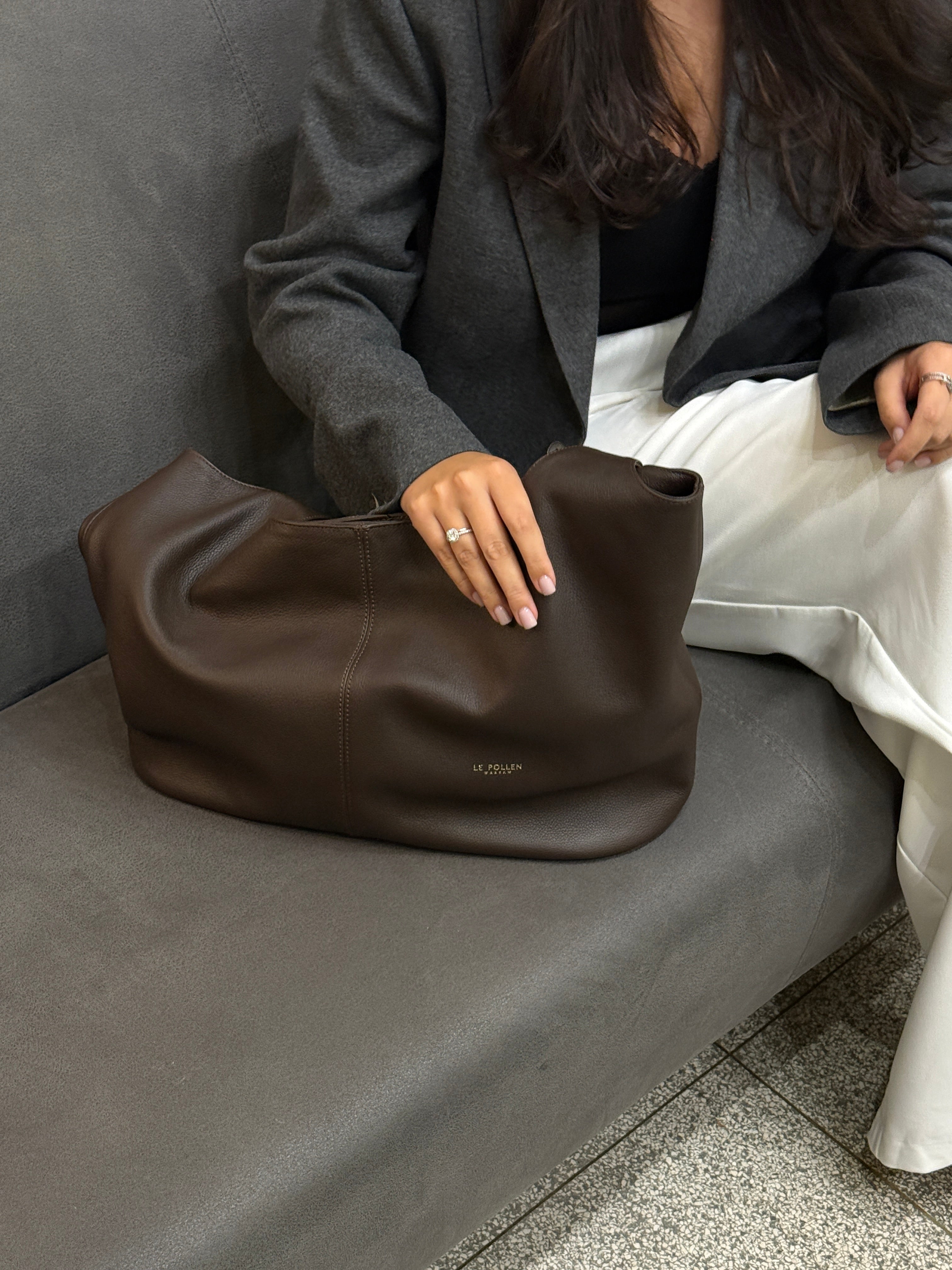 Easy Tote Brown Grain