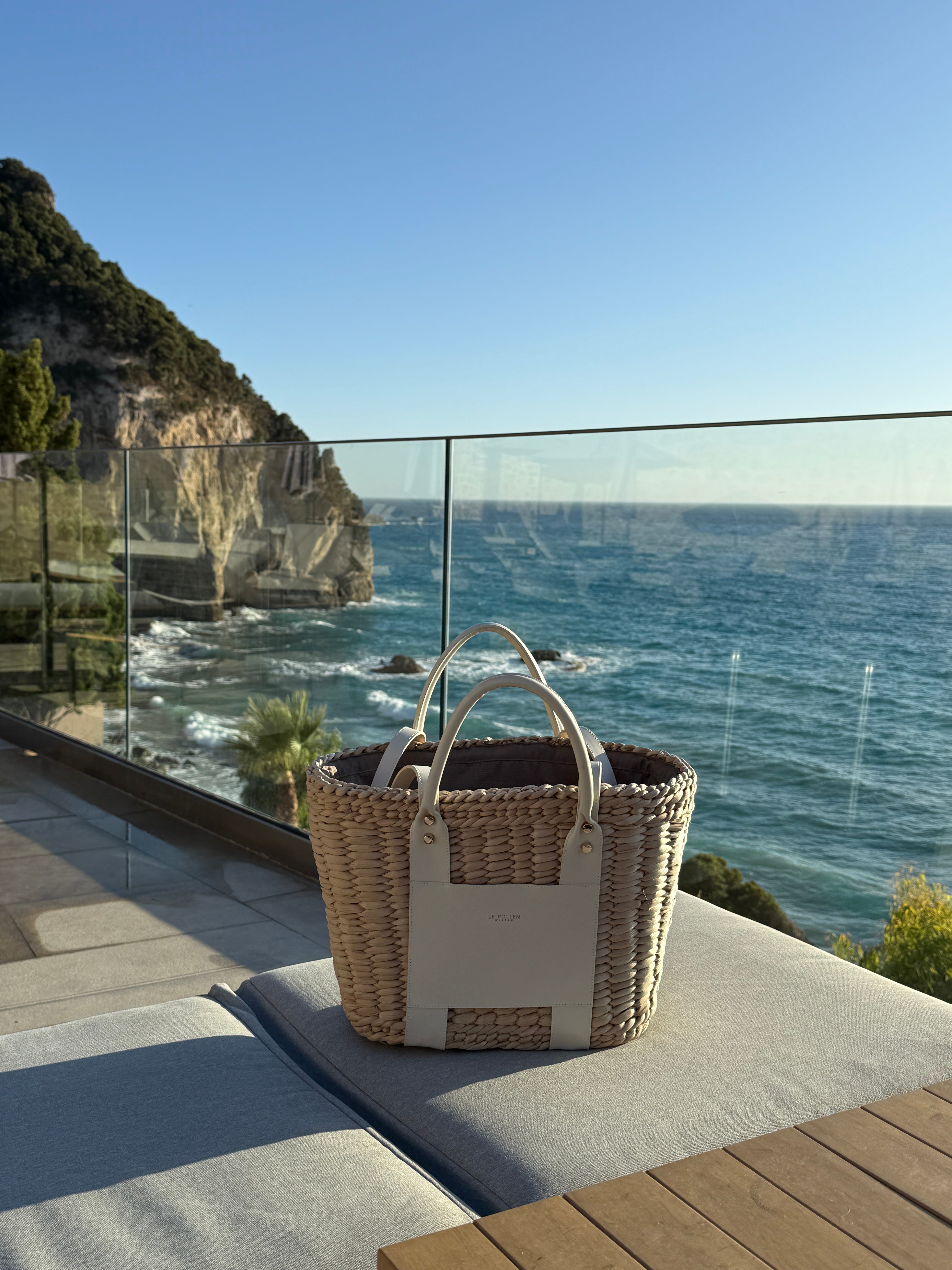 Woven Basket Off-White