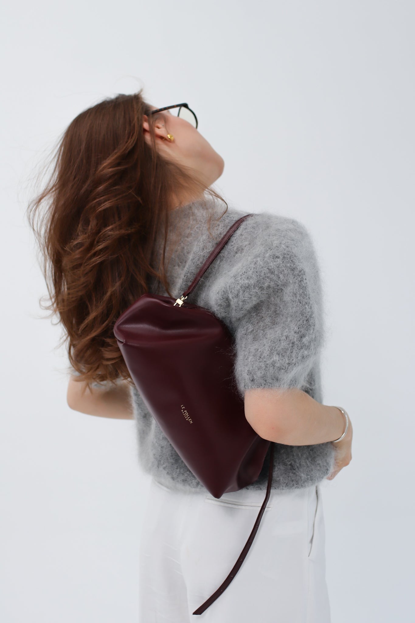 Freya Maxi Burgundy Nappa