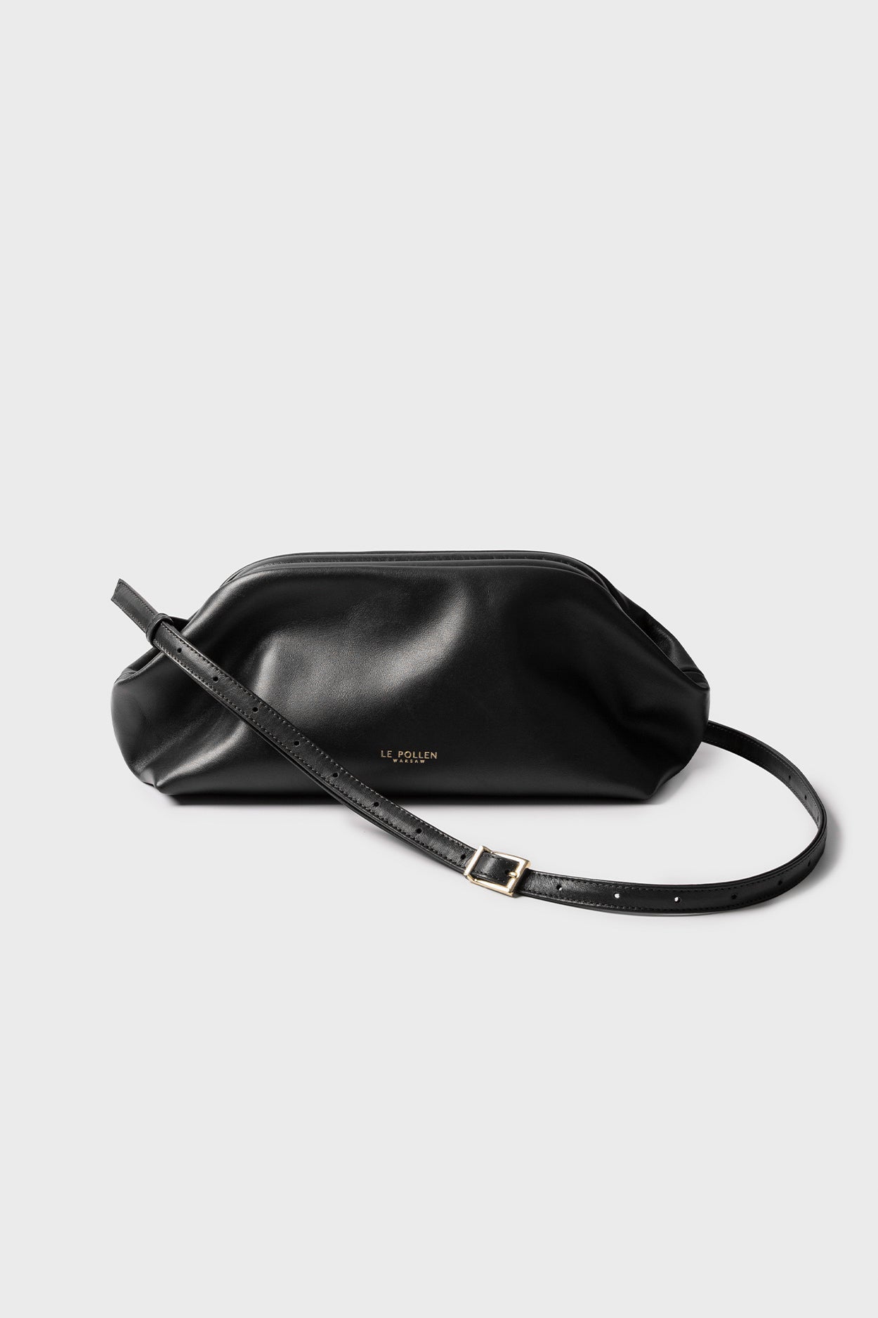 Freya Maxi Black Nappa