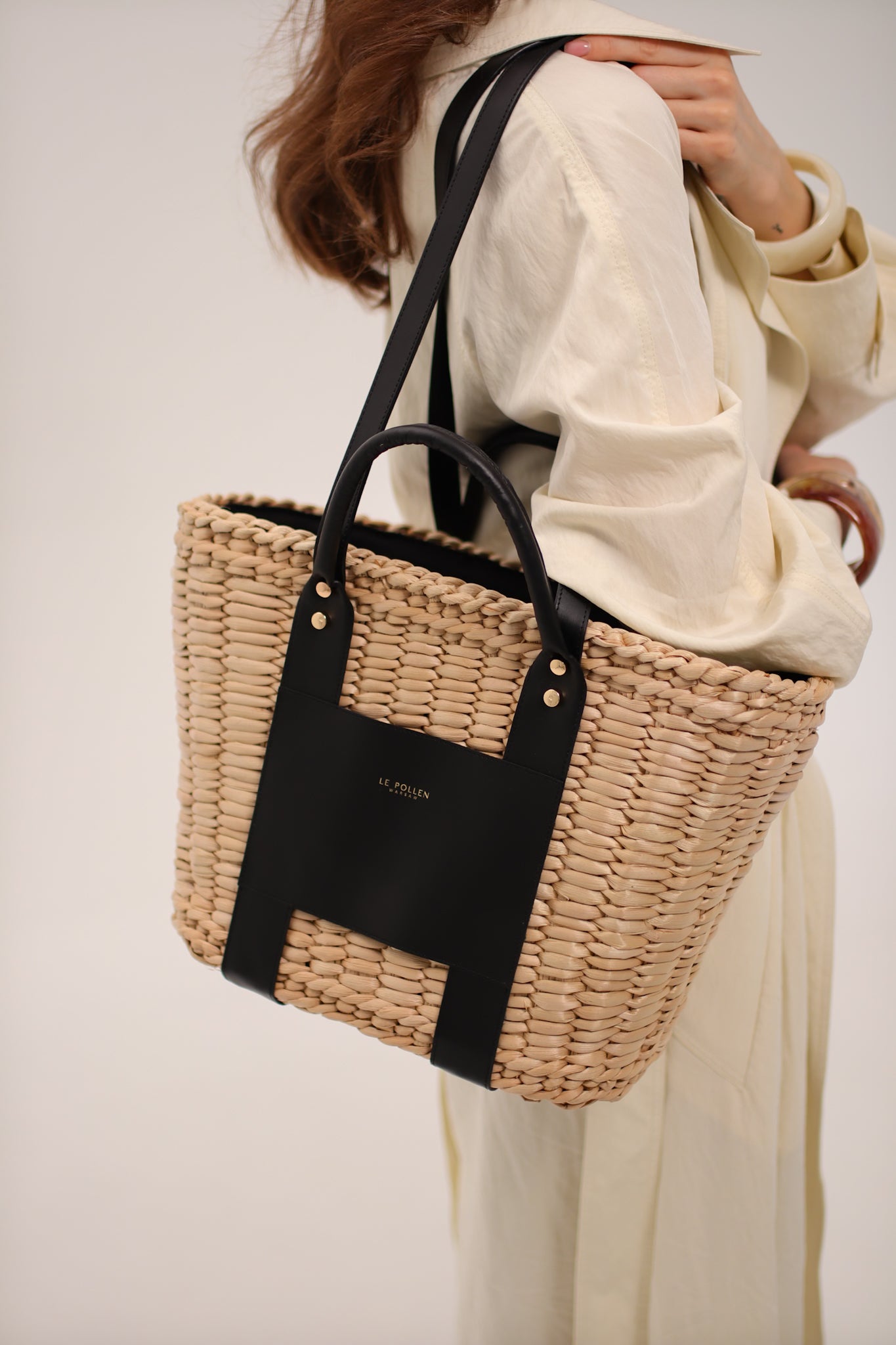 Woven Basket Black
