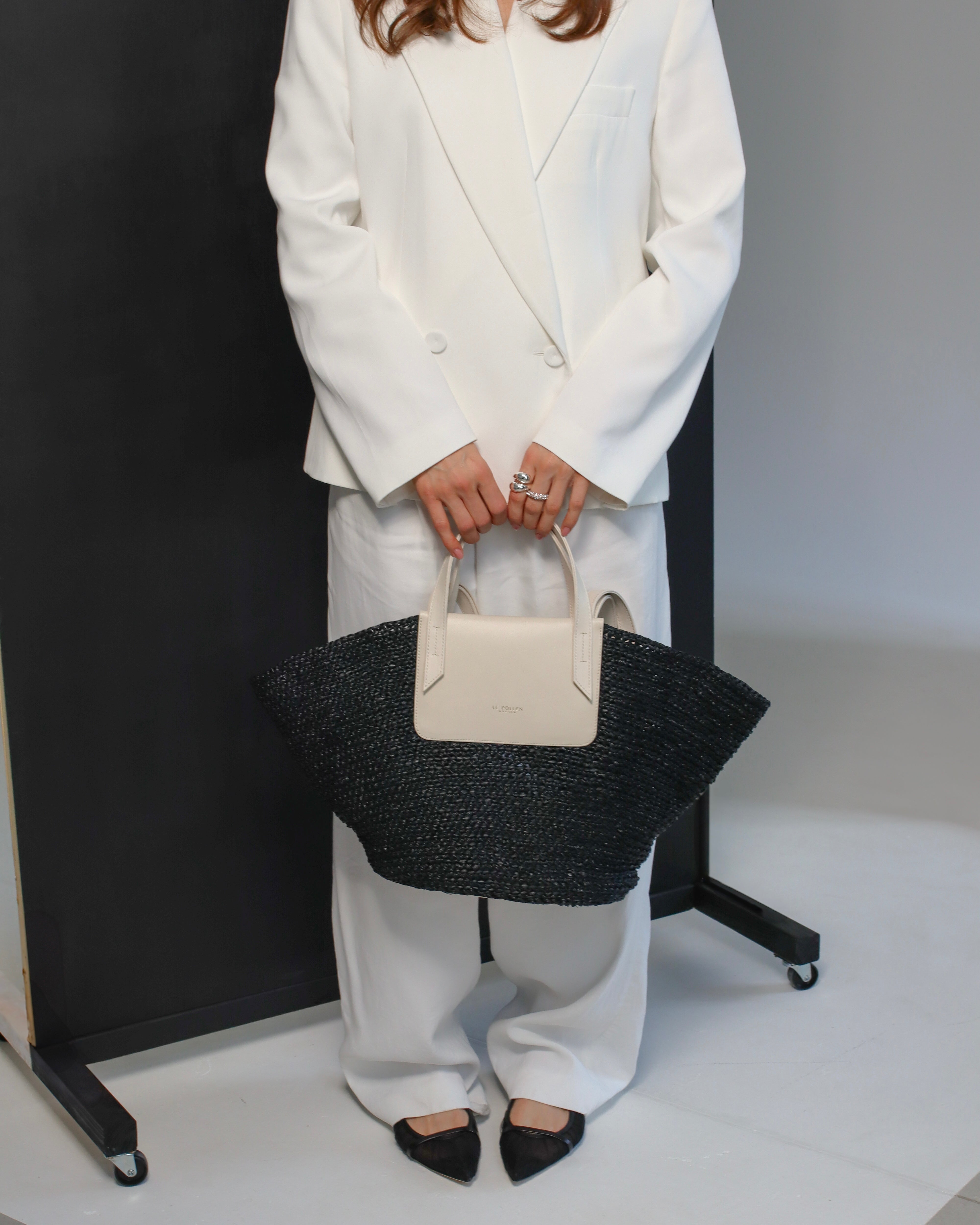 Raffia Bag Off-White