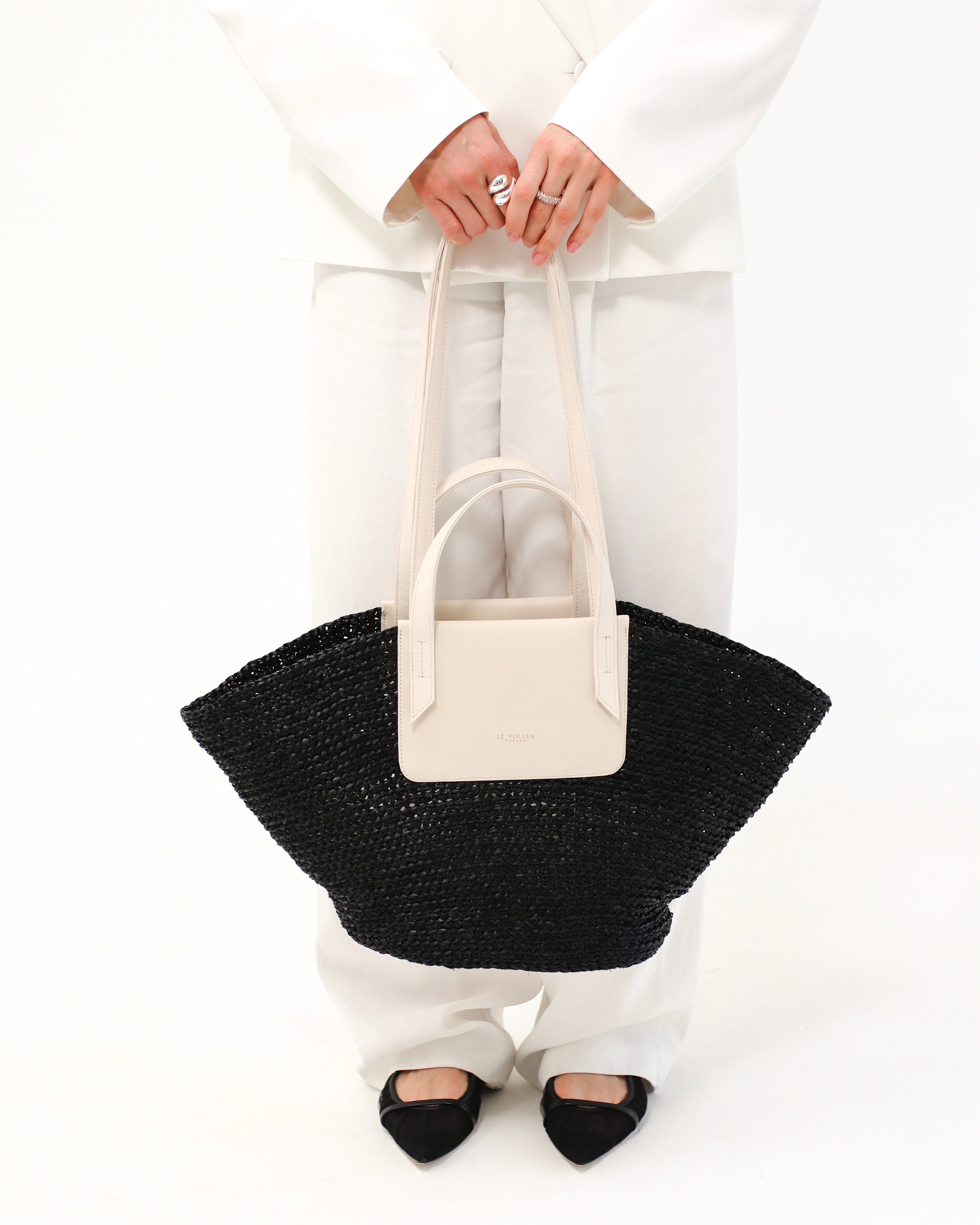 Raffia Bag Off-White