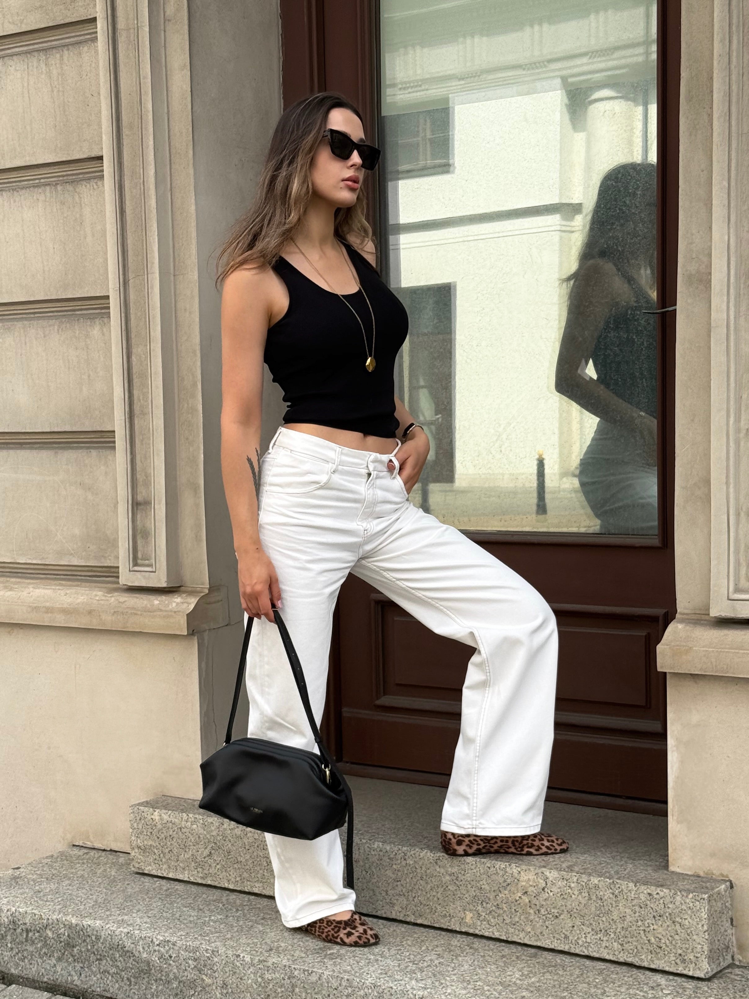 Freya Maxi Black Nappa