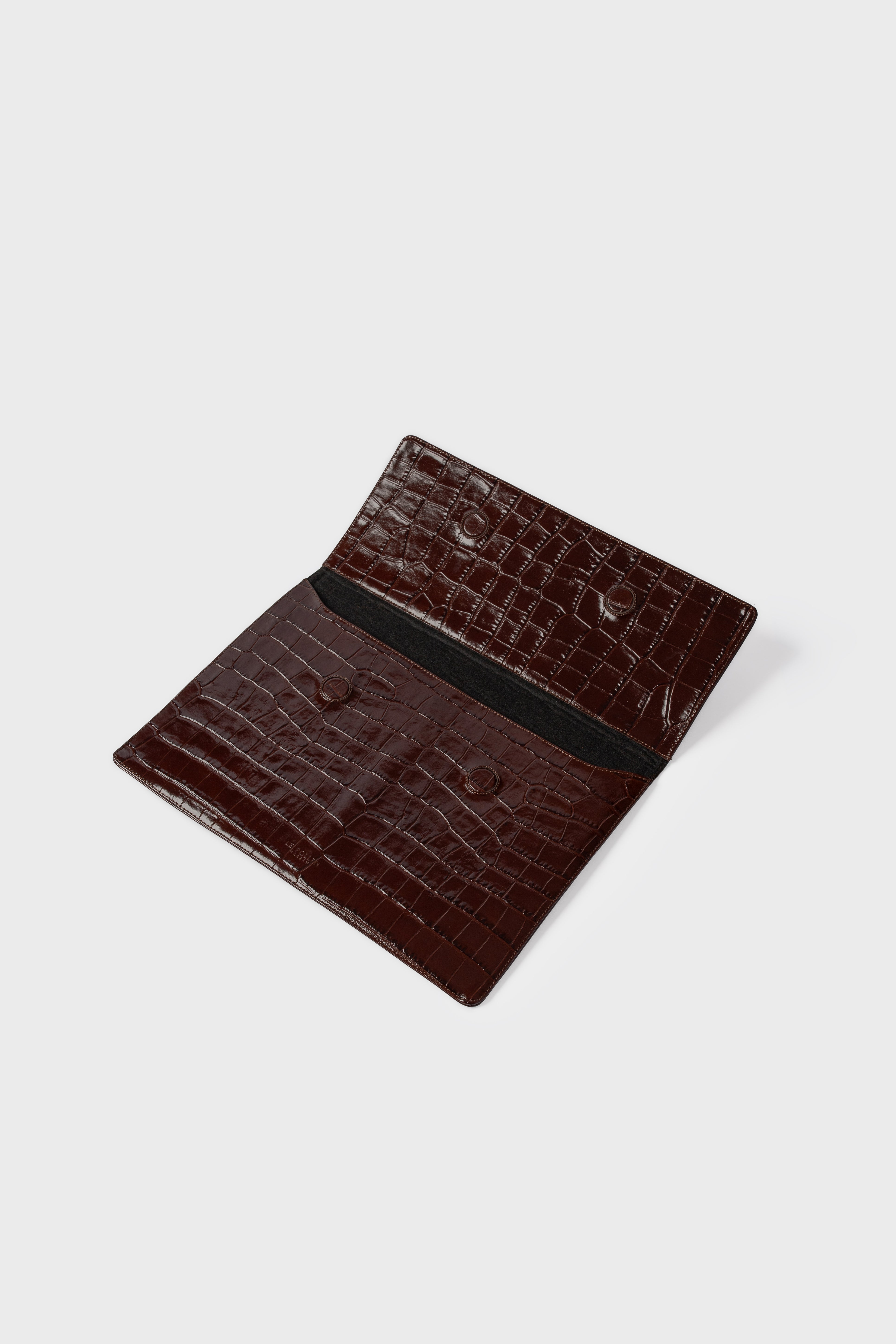 Etui na Laptop Brown Crocodile