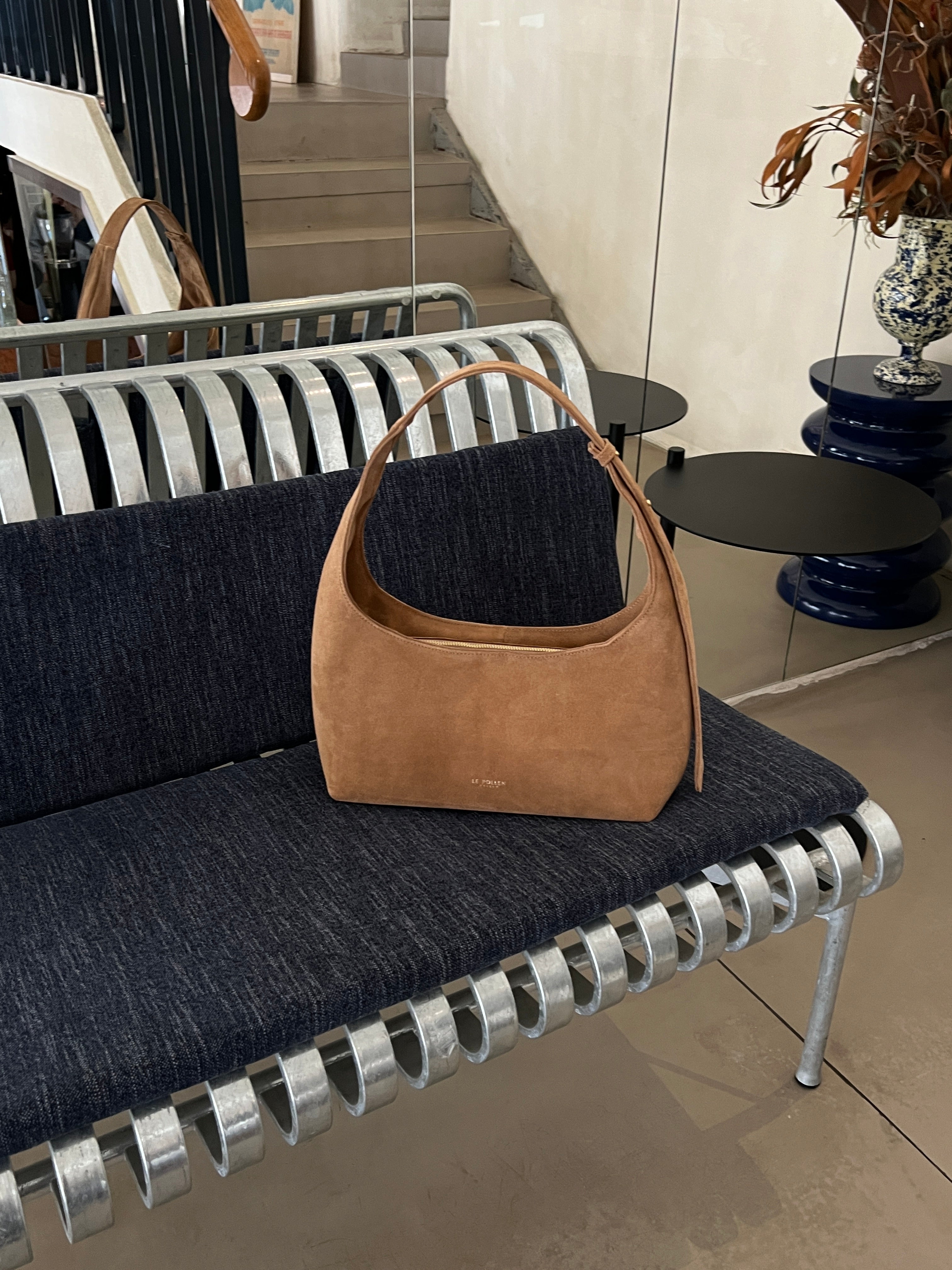 Mini Hobo Honey Suede