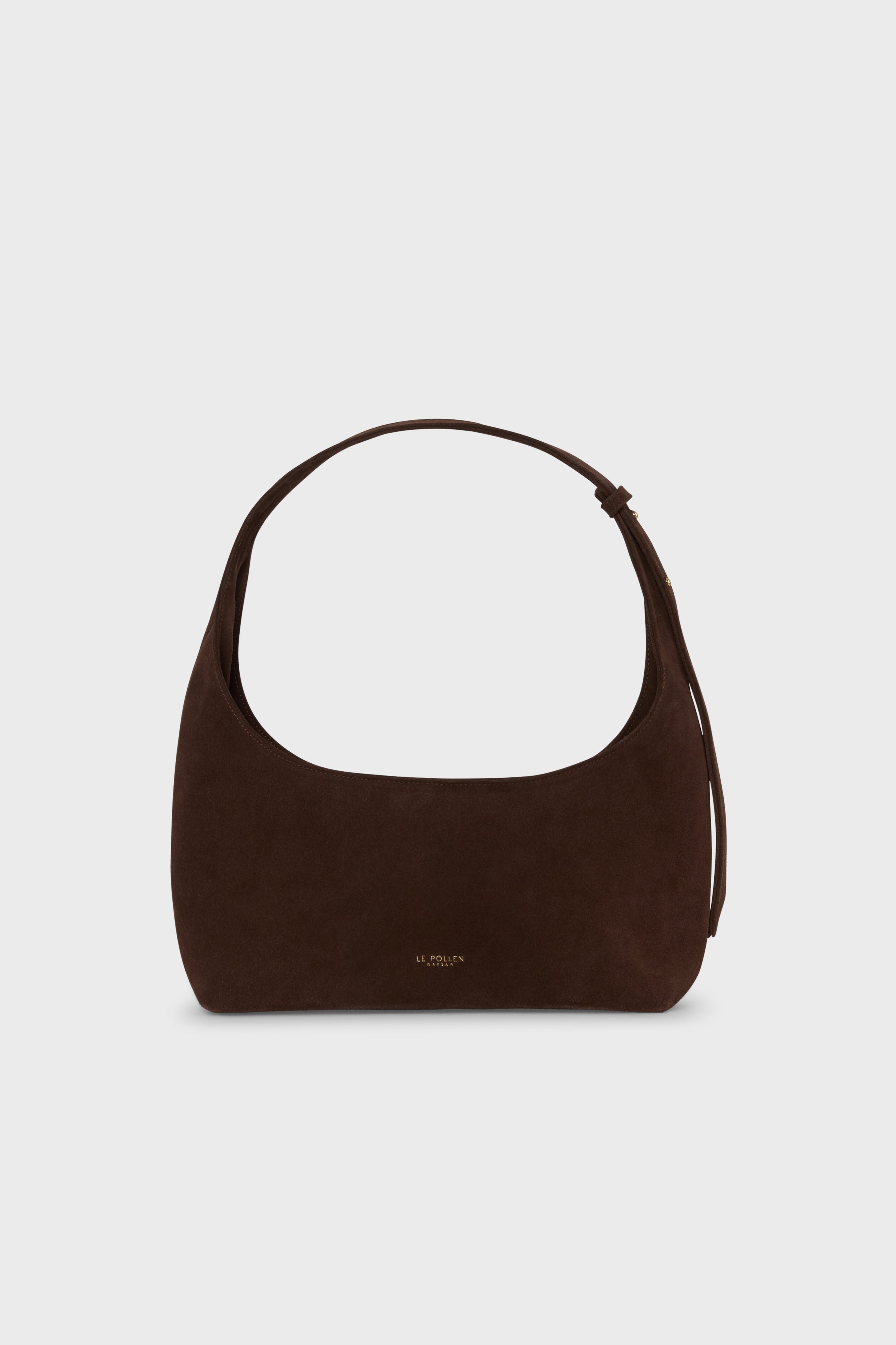 Mini Hobo Chocolate Suede