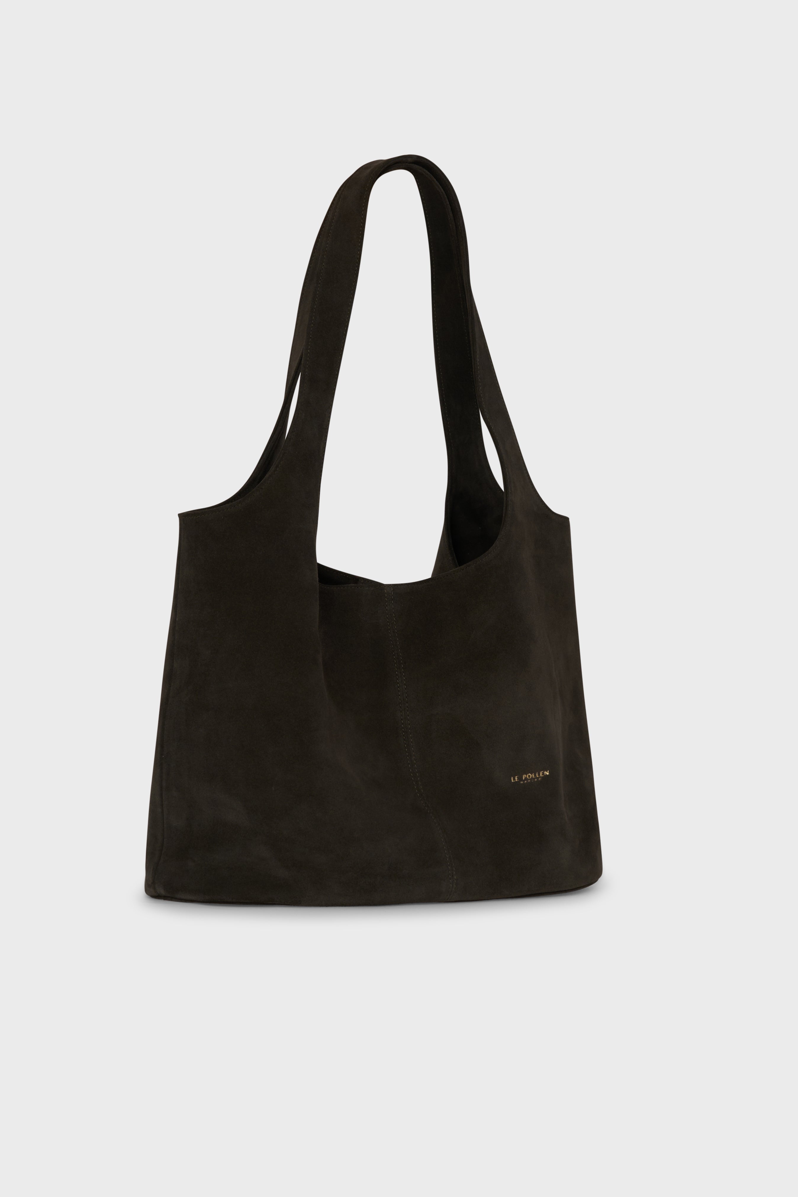 Easy Tote Olive Suede